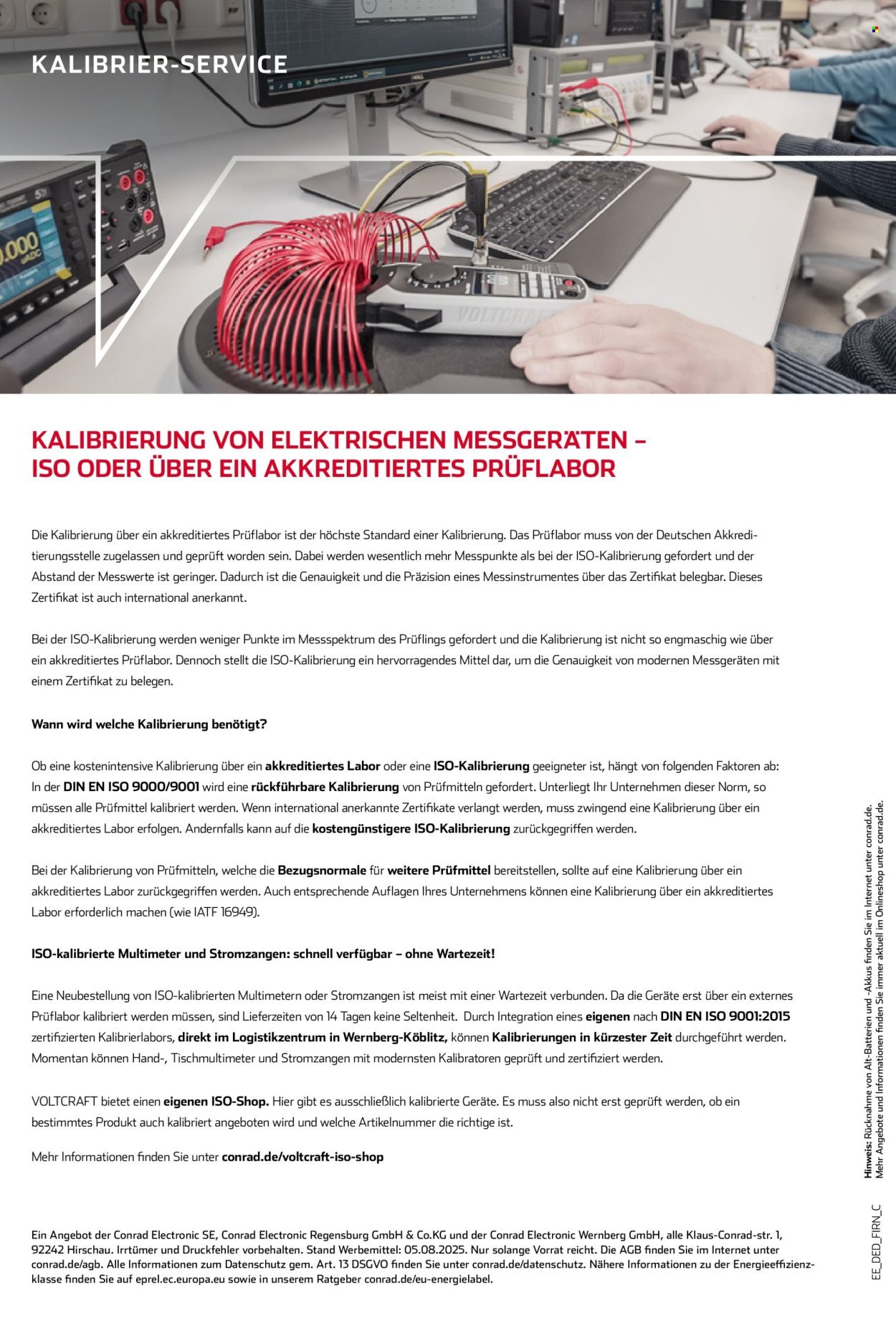 CONRAD Angebote - Voltcraft