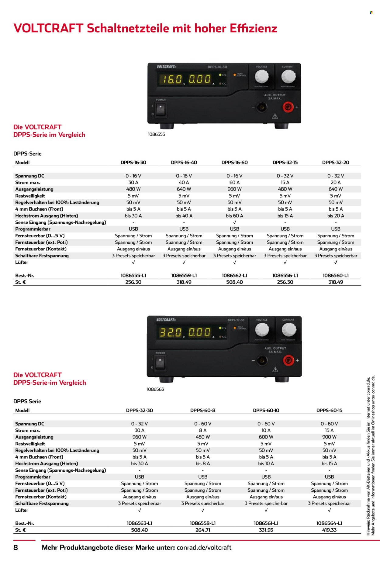 CONRAD Angebote - Voltcraft