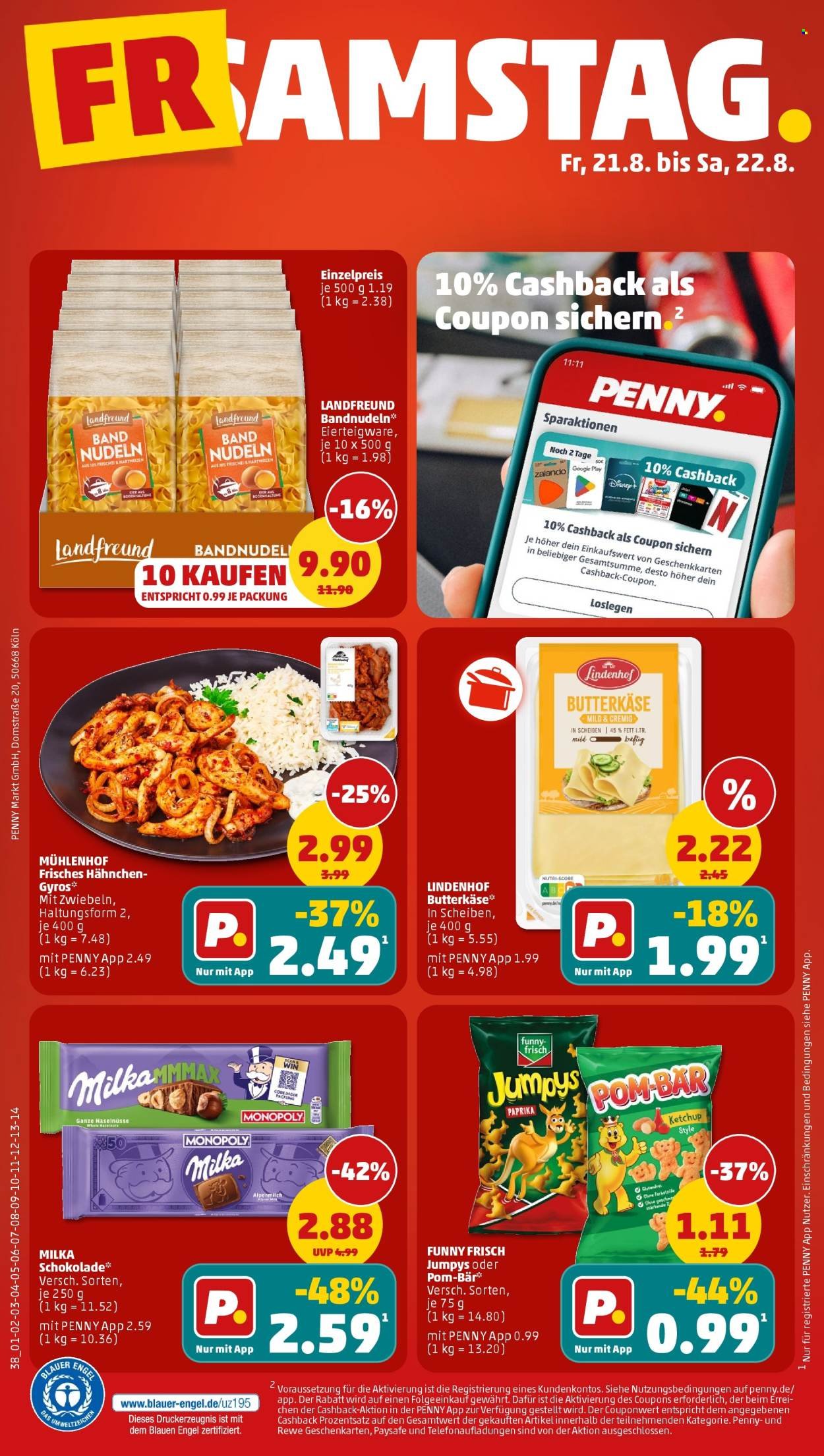 PENNY Prospekt - Ab Montag 17.08.2026