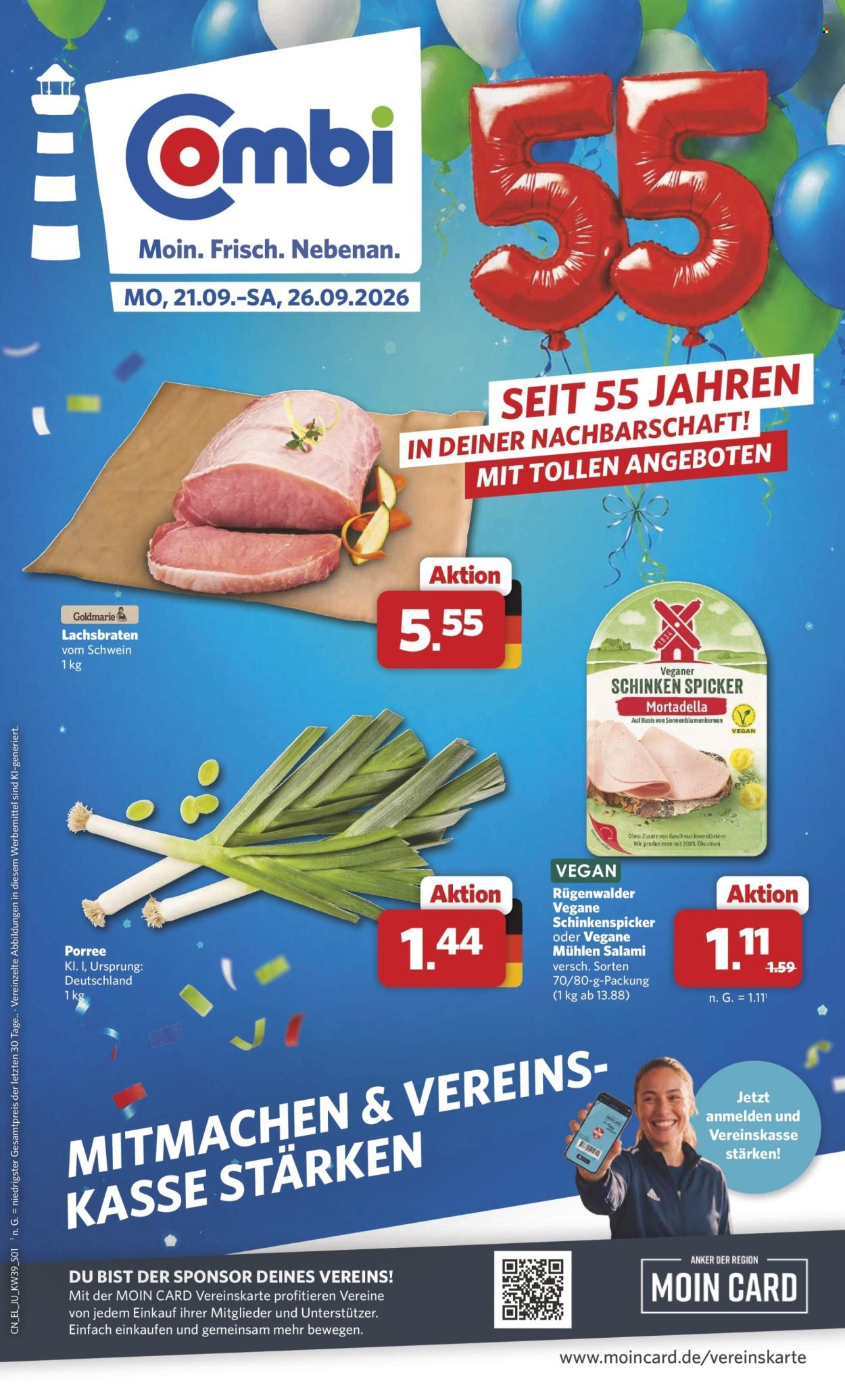 COMBI Prospekt - Ab Montag 21.09.2026