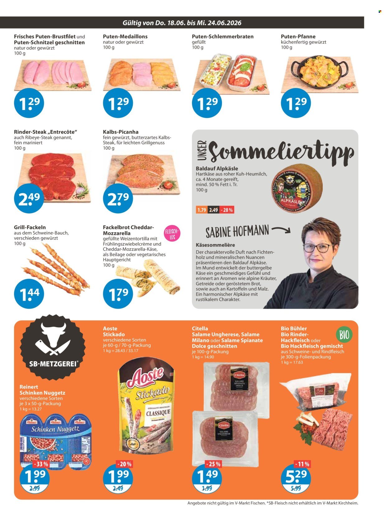 V-MARKT Prospekt - Ab Donnerstag 18.06.2026