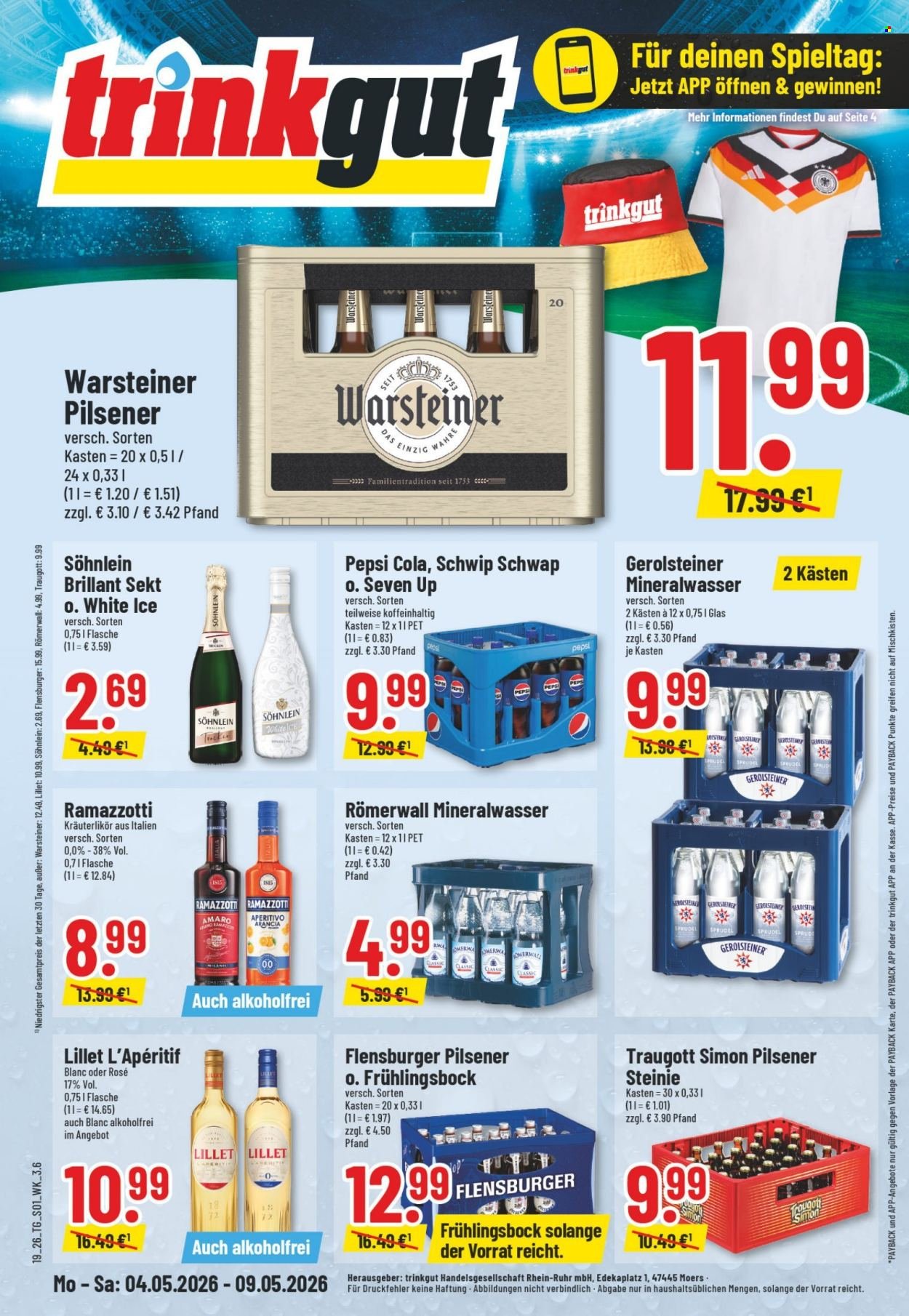 TRINKGUT Prospekt - Ab Montag 4.05.2026 (2026-05-04 - 2026-05-09)
