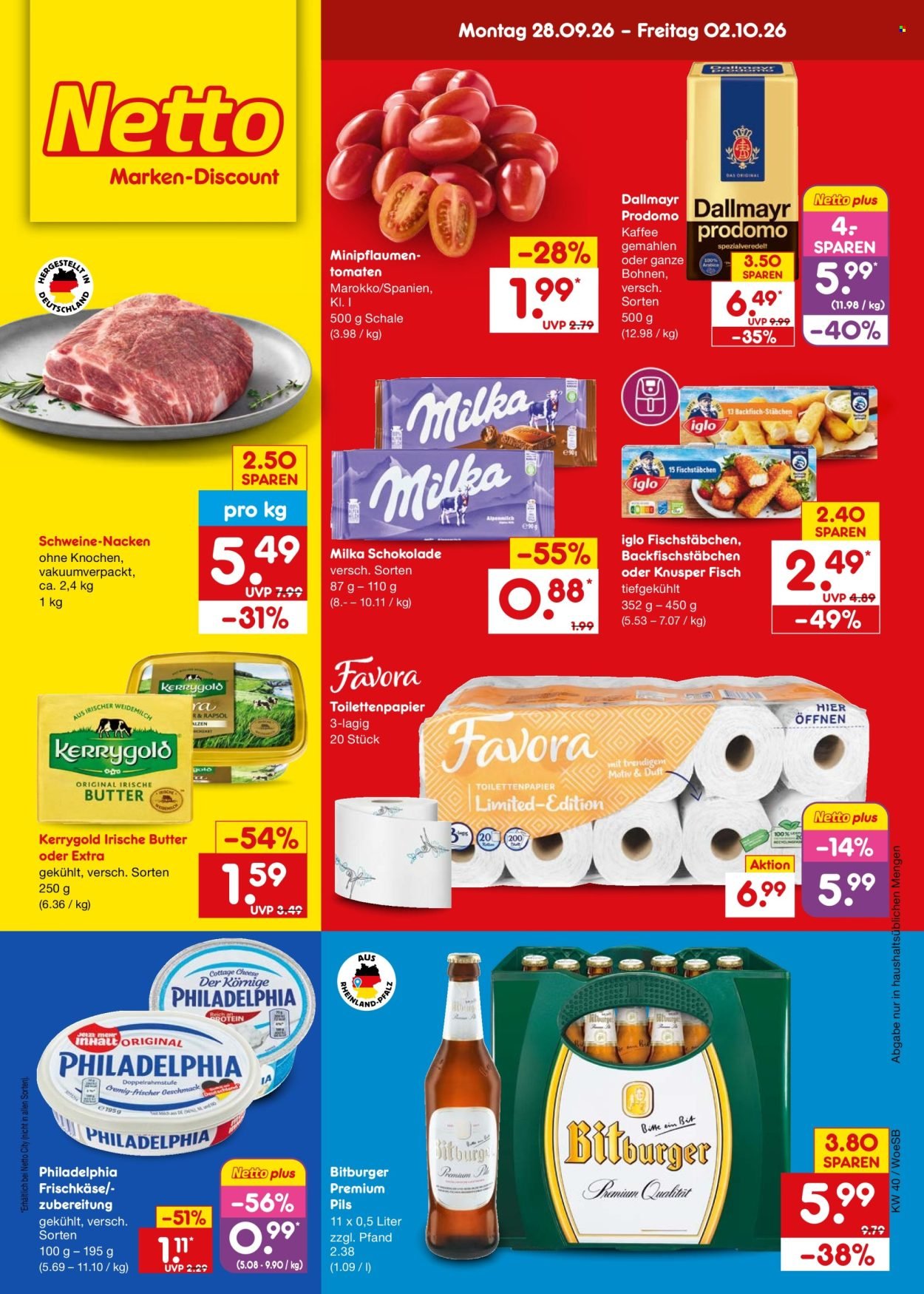 NETTO MARKEN-DISCOUNT Prospekt - Ab Montag 28.09.2026