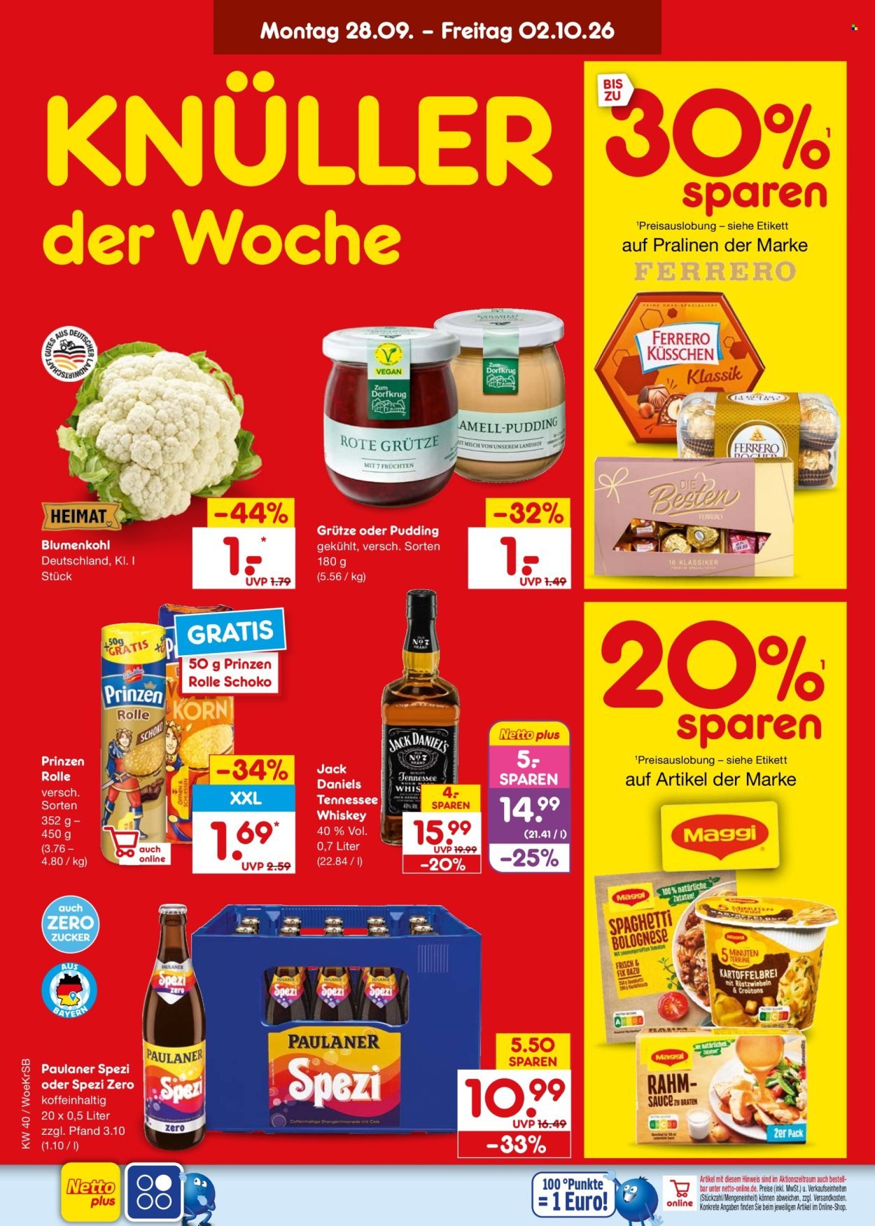 NETTO MARKEN-DISCOUNT Prospekt - Ab Montag 28.09.2026