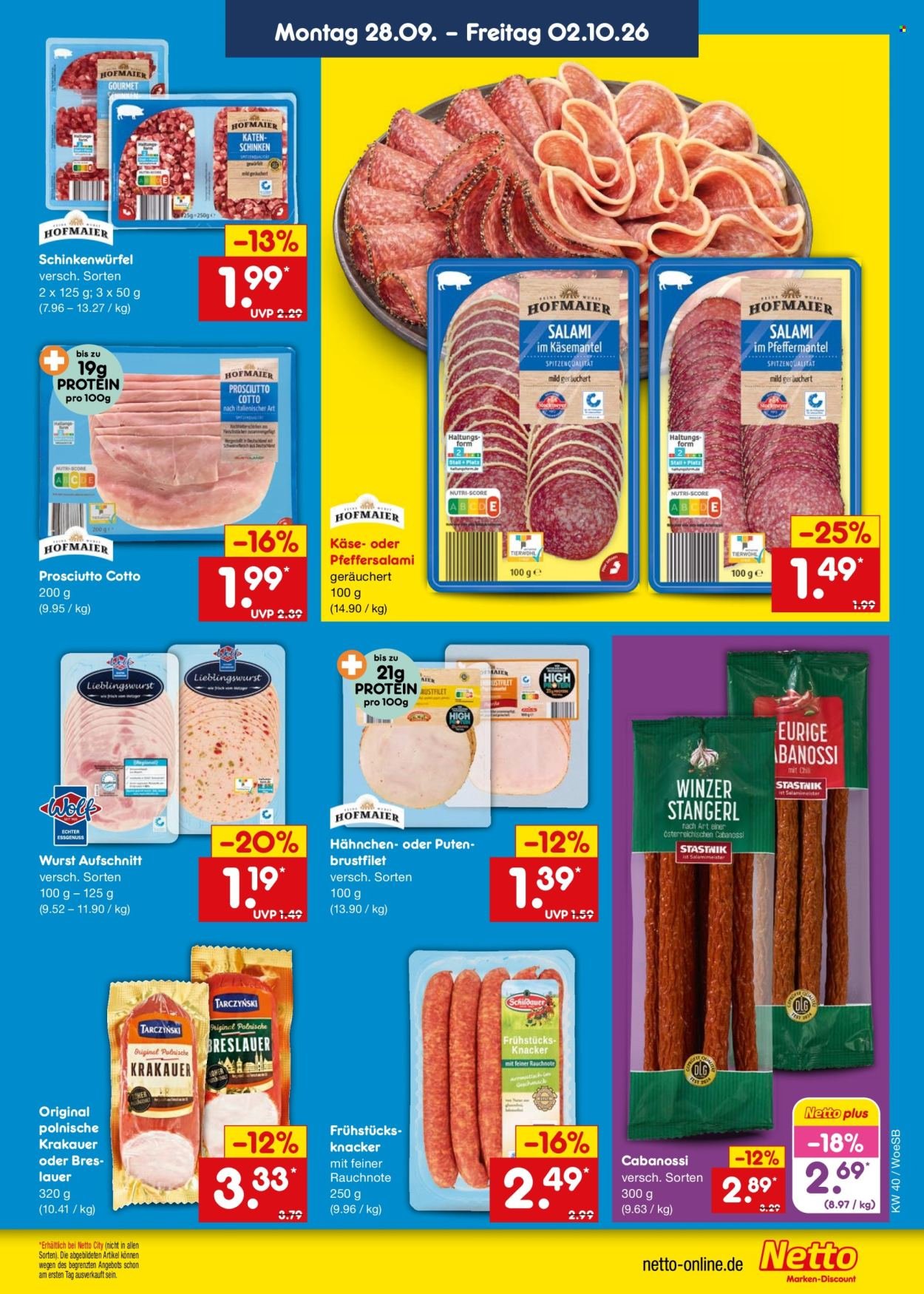 NETTO MARKEN-DISCOUNT Prospekt - Ab Montag 28.09.2026