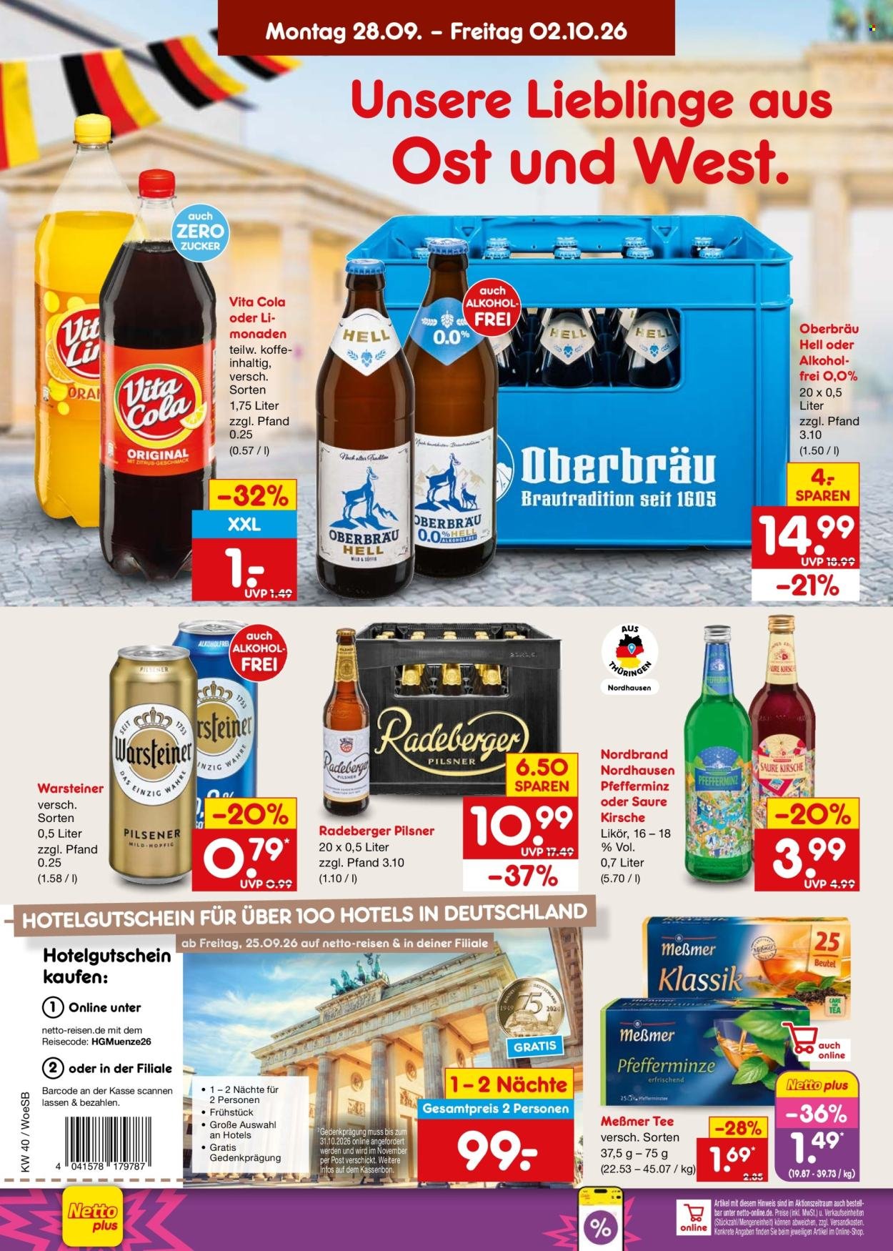 NETTO MARKEN-DISCOUNT Prospekt - Ab Montag 28.09.2026