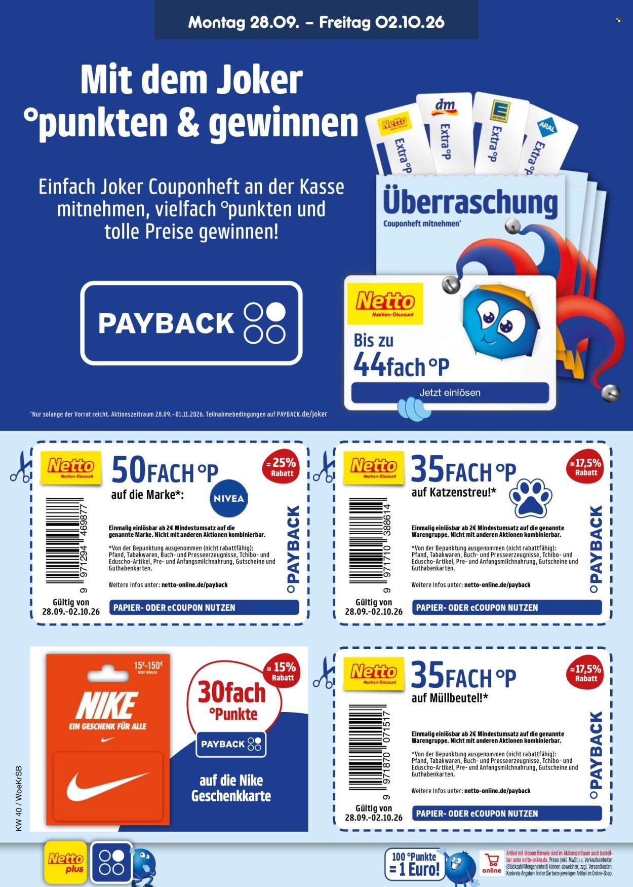 NETTO MARKEN-DISCOUNT Prospekt - Ab Montag 28.09.2026
