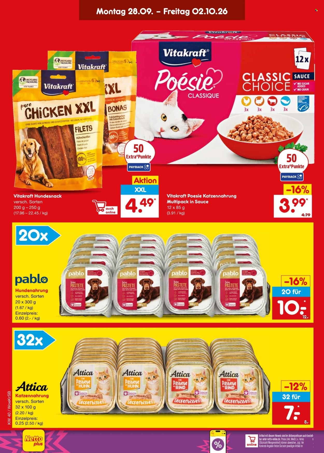 NETTO MARKEN-DISCOUNT Prospekt - Ab Montag 28.09.2026