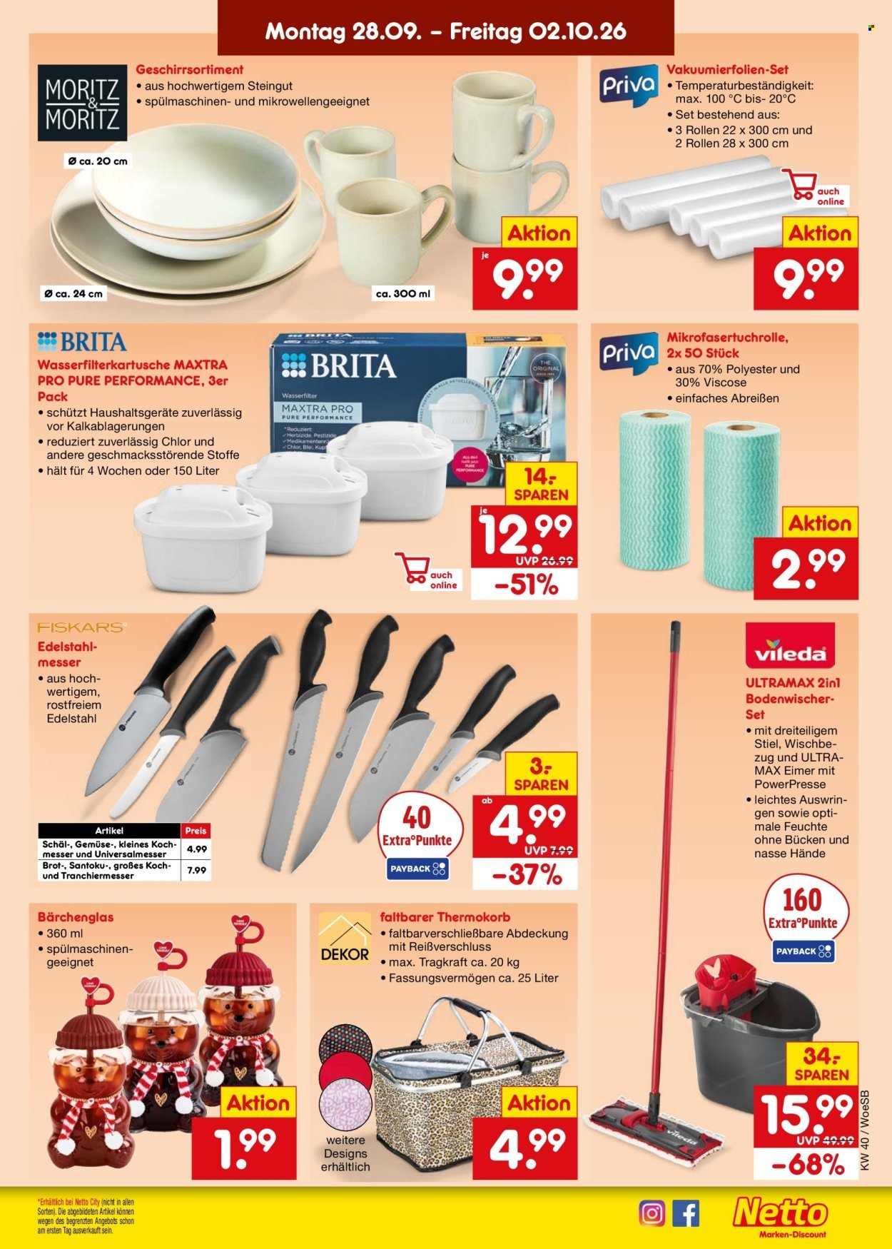 NETTO MARKEN-DISCOUNT Prospekt - Ab Montag 28.09.2026