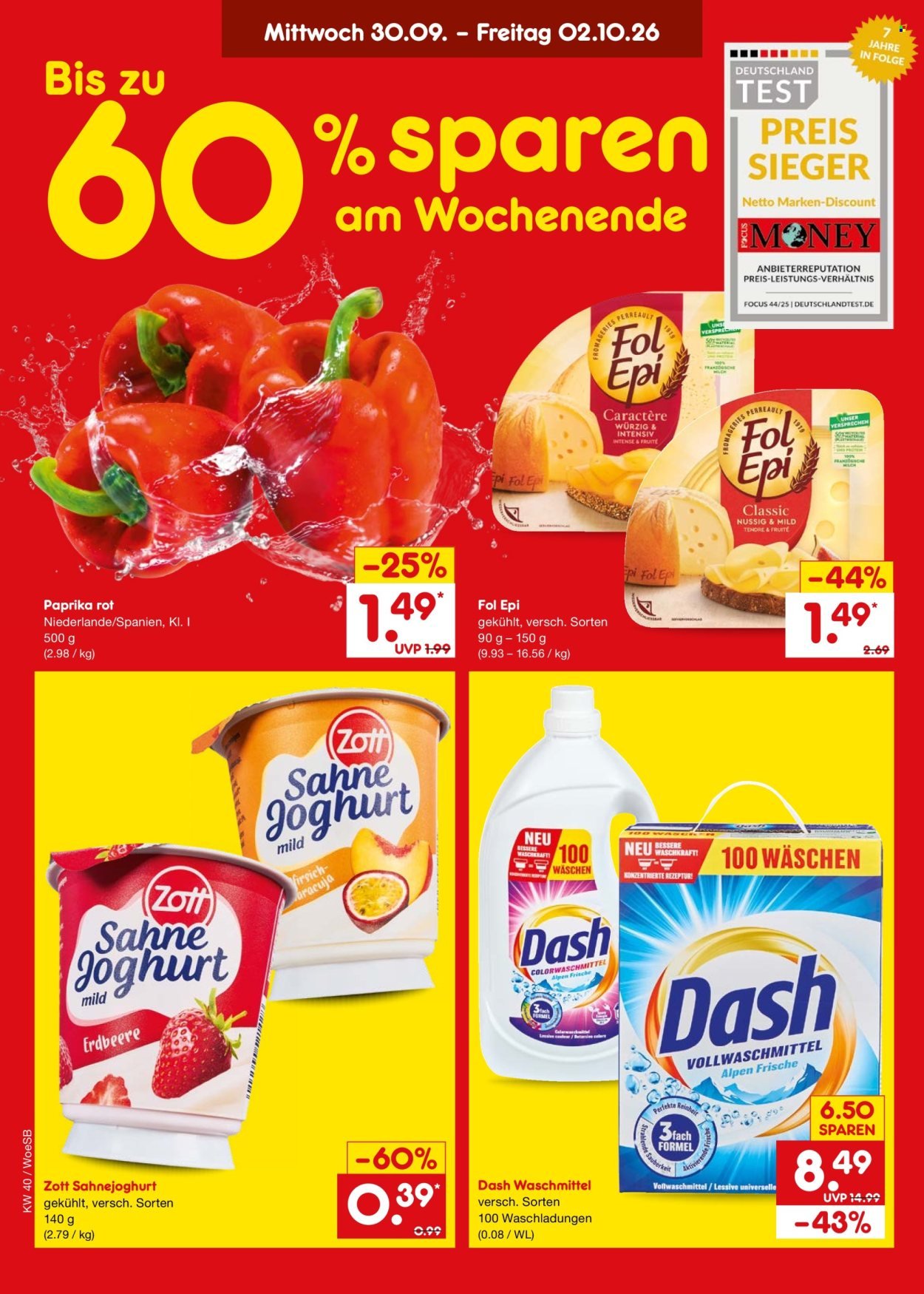 NETTO MARKEN-DISCOUNT Prospekt - Ab Montag 28.09.2026