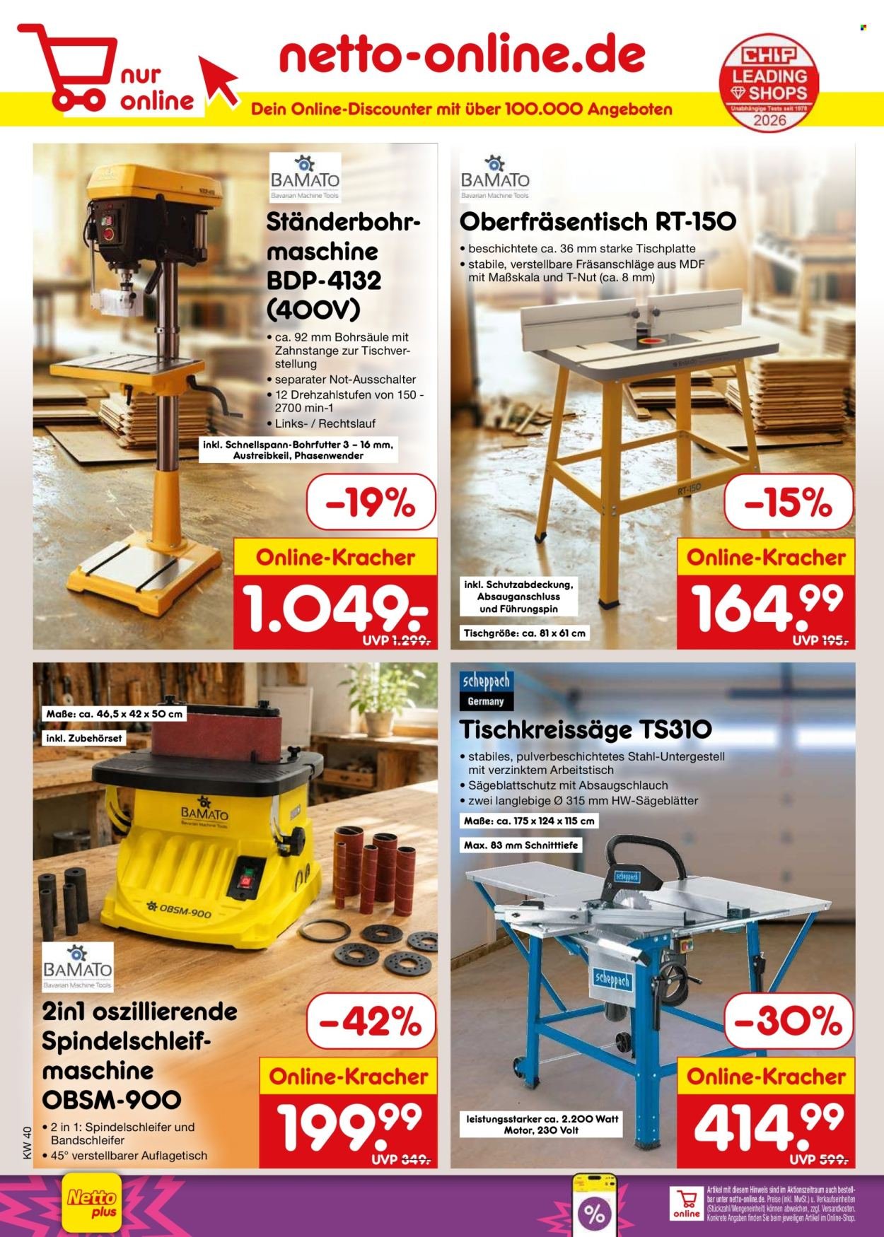 NETTO MARKEN-DISCOUNT Prospekt - Ab Montag 28.09.2026
