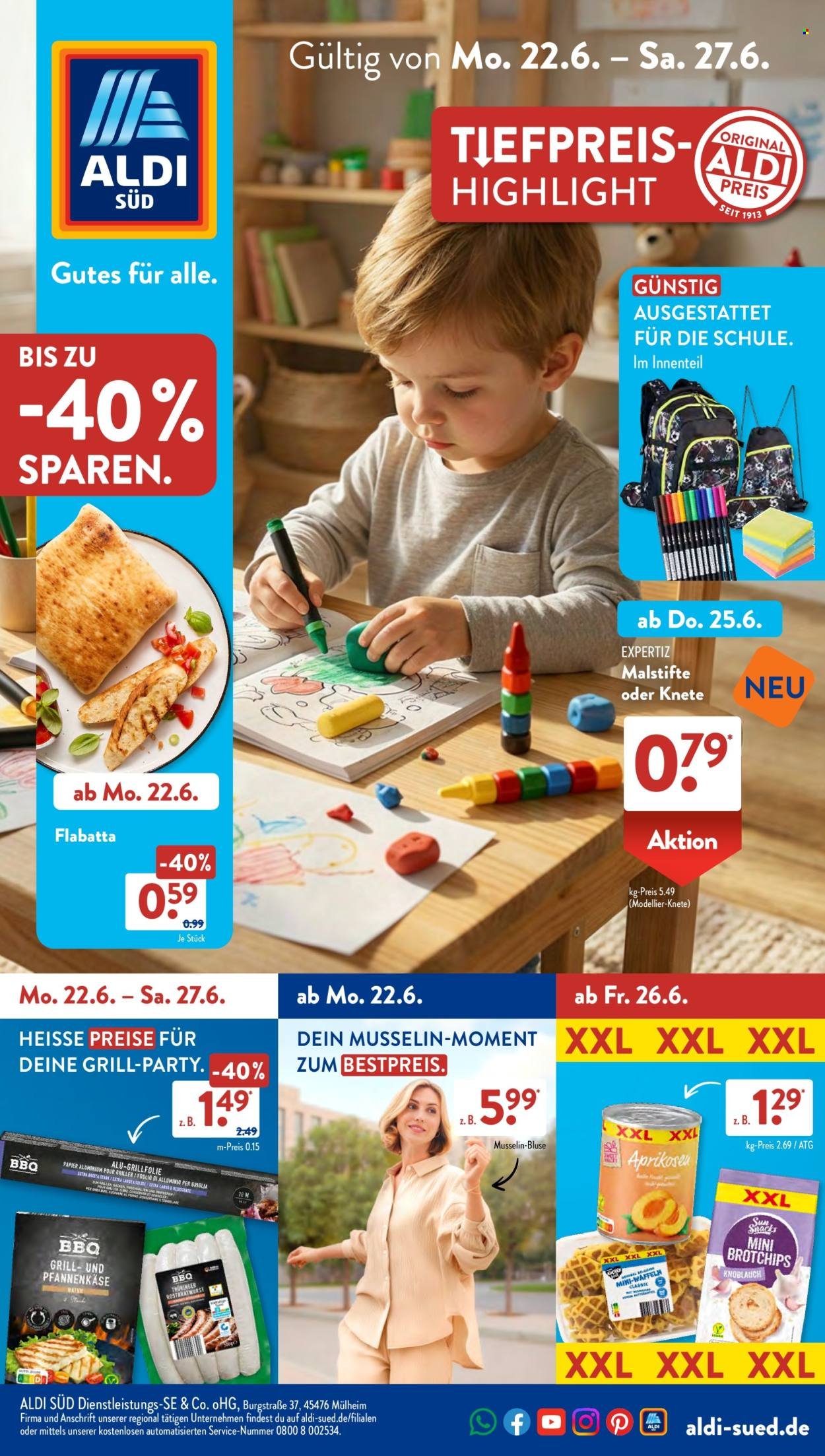 ALDI SÜD Prospekt - Ab Montag 22.06.2026