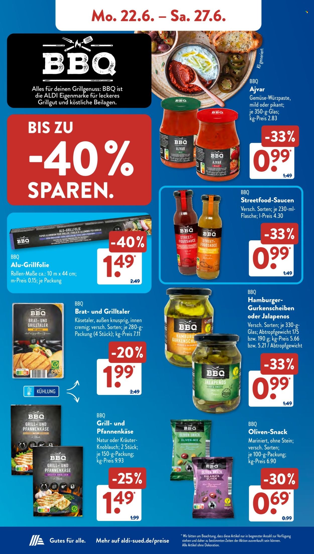ALDI SÜD Prospekt - Ab Montag 22.06.2026