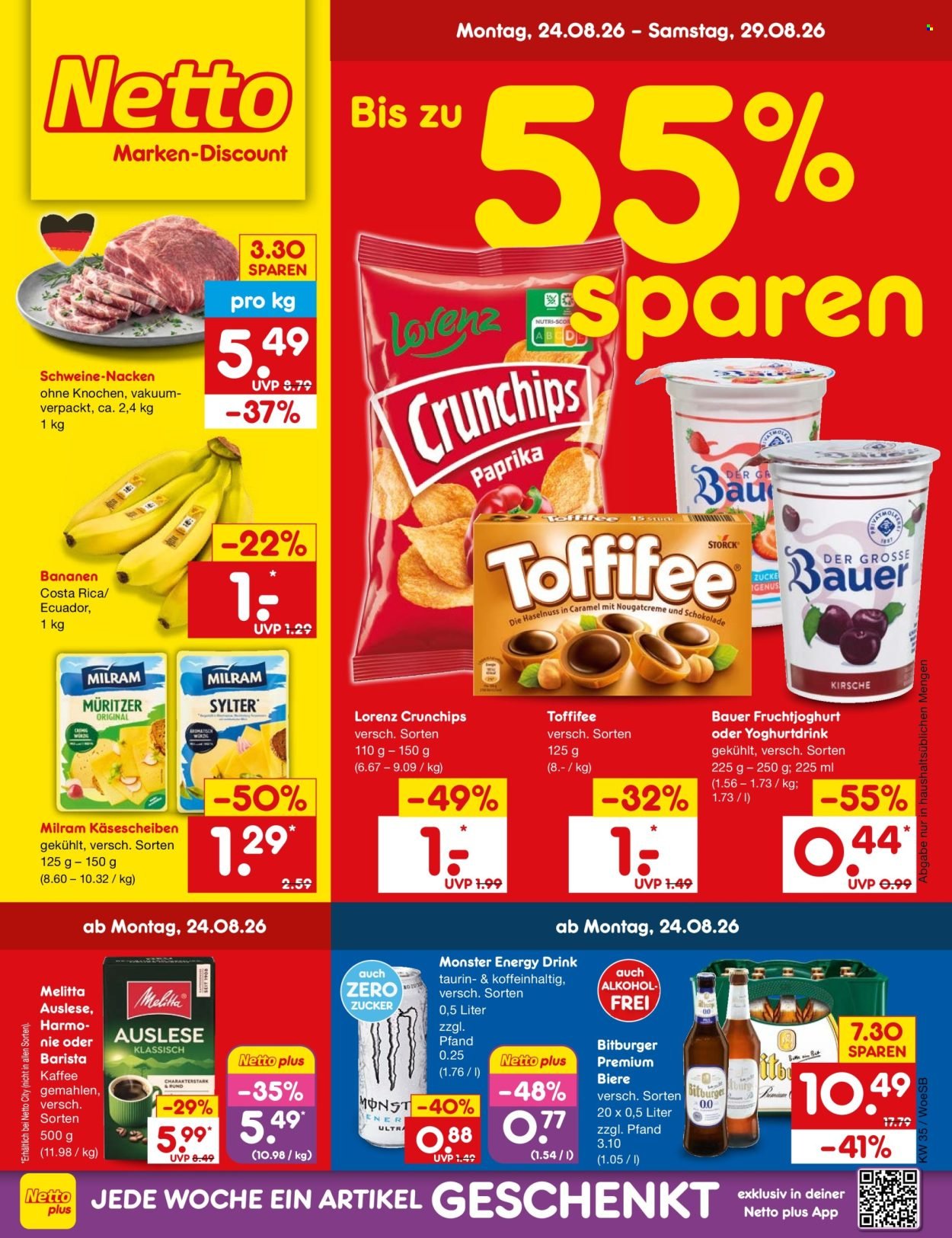 NETTO MARKEN-DISCOUNT Prospekt - Ab Montag 24.08.2026