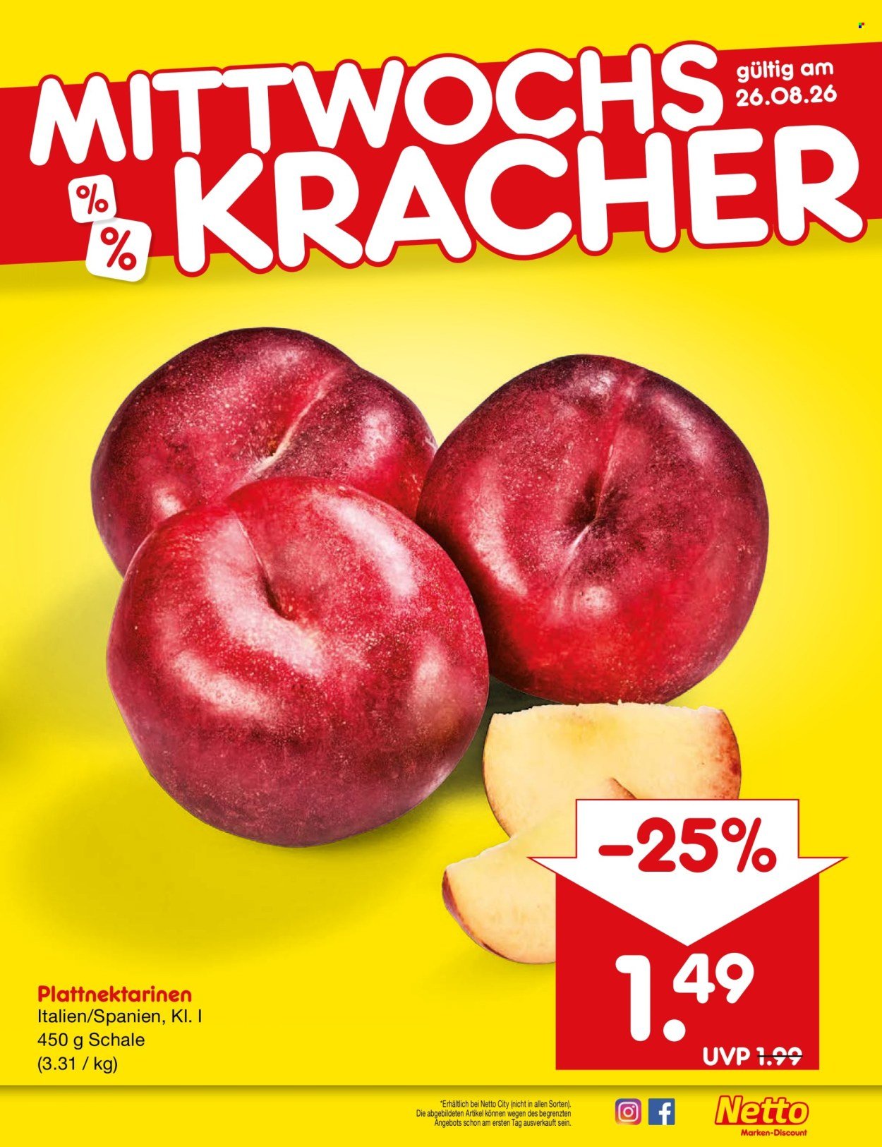 NETTO MARKEN-DISCOUNT Prospekt - Ab Montag 24.08.2026