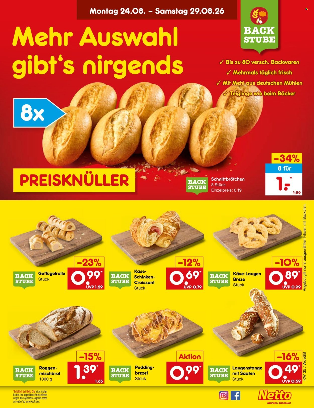 NETTO MARKEN-DISCOUNT Prospekt - Ab Montag 24.08.2026