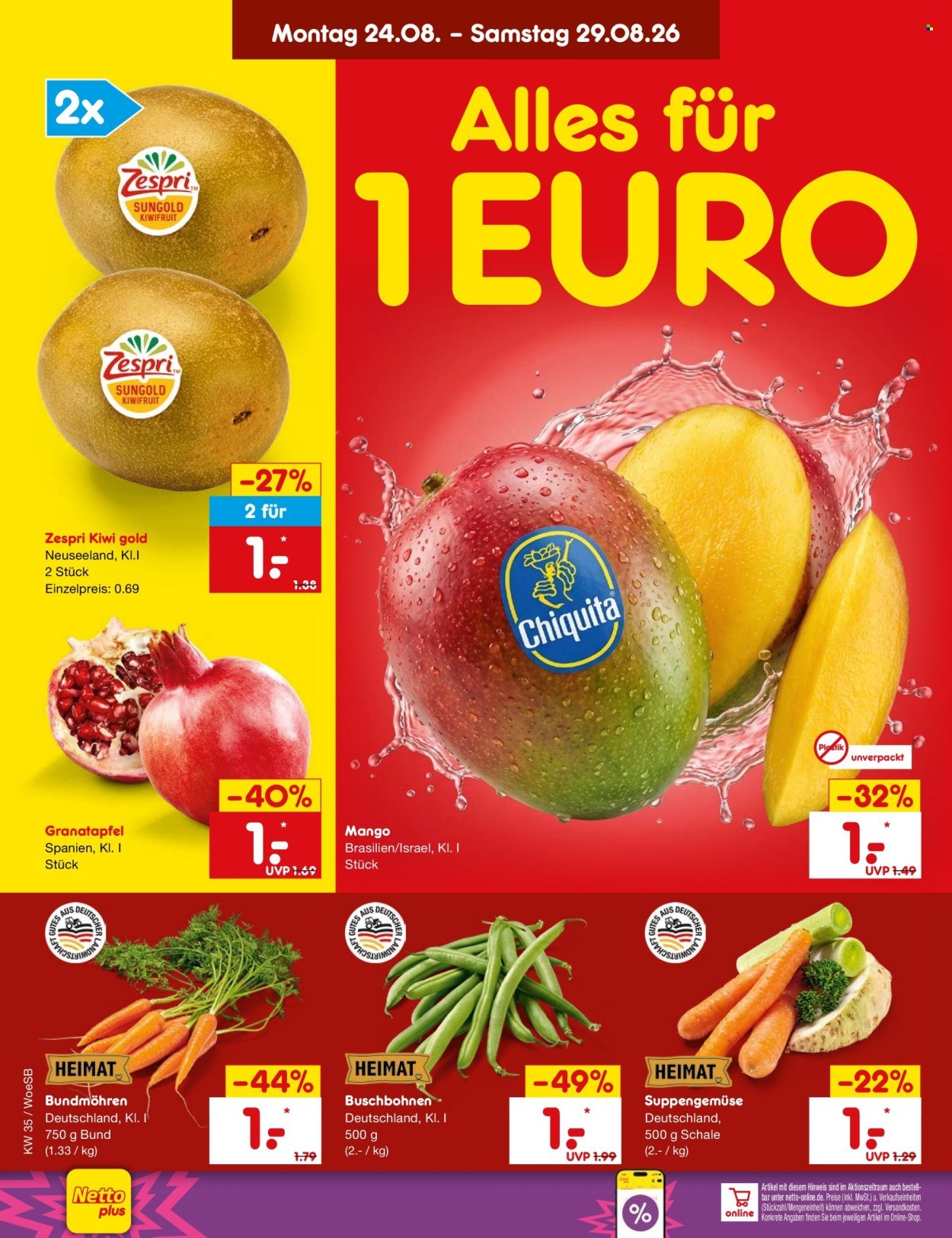 NETTO MARKEN-DISCOUNT Prospekt - Ab Montag 24.08.2026