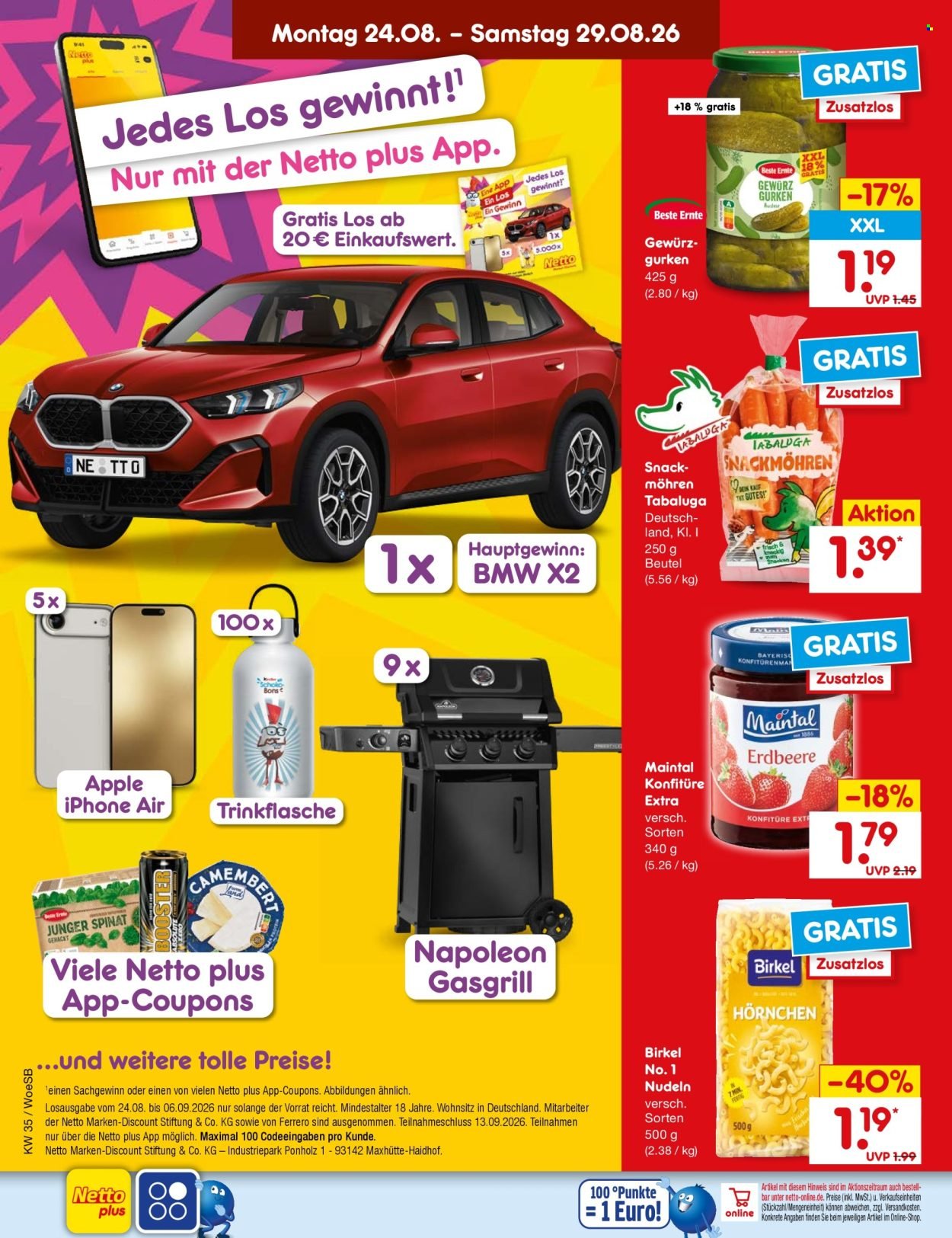 NETTO MARKEN-DISCOUNT Prospekt - Ab Montag 24.08.2026