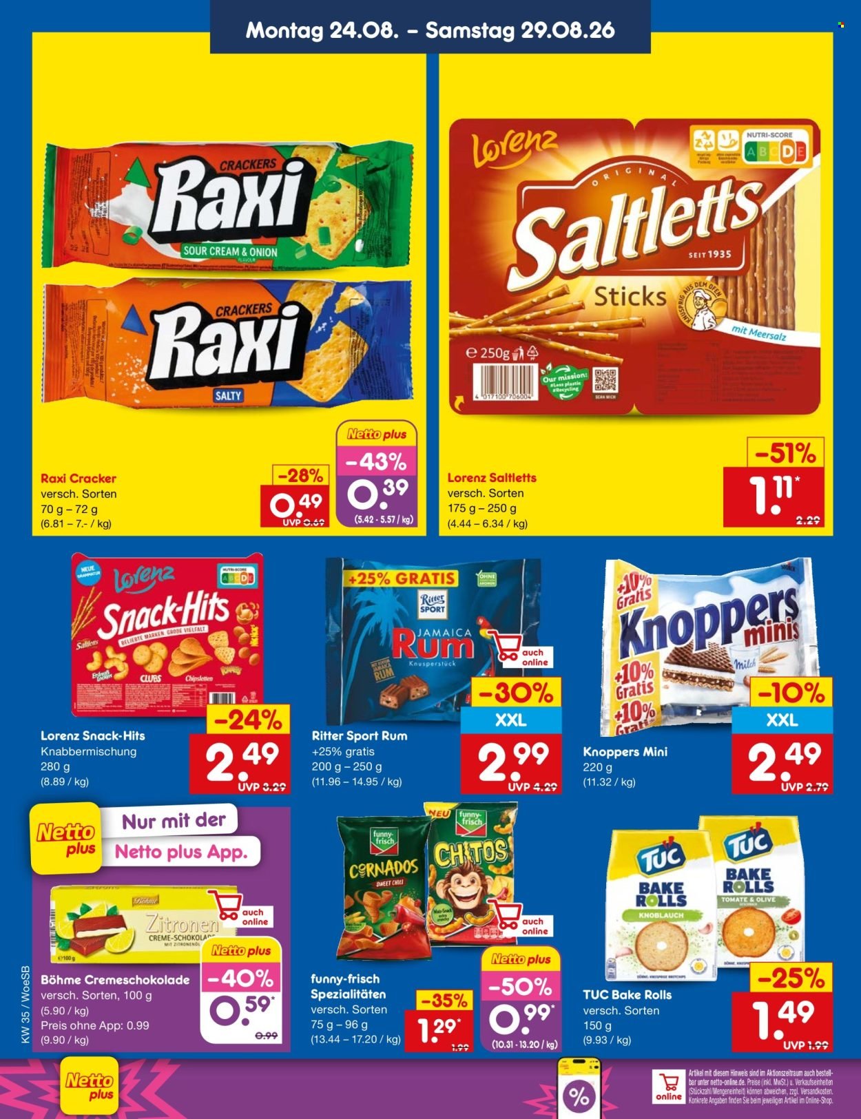 NETTO MARKEN-DISCOUNT Prospekt - Ab Montag 24.08.2026