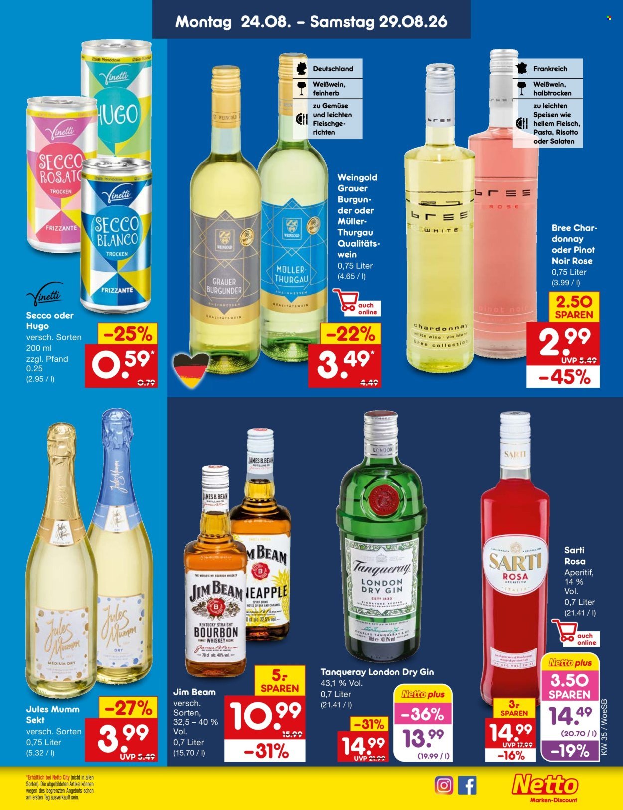 NETTO MARKEN-DISCOUNT Prospekt - Ab Montag 24.08.2026