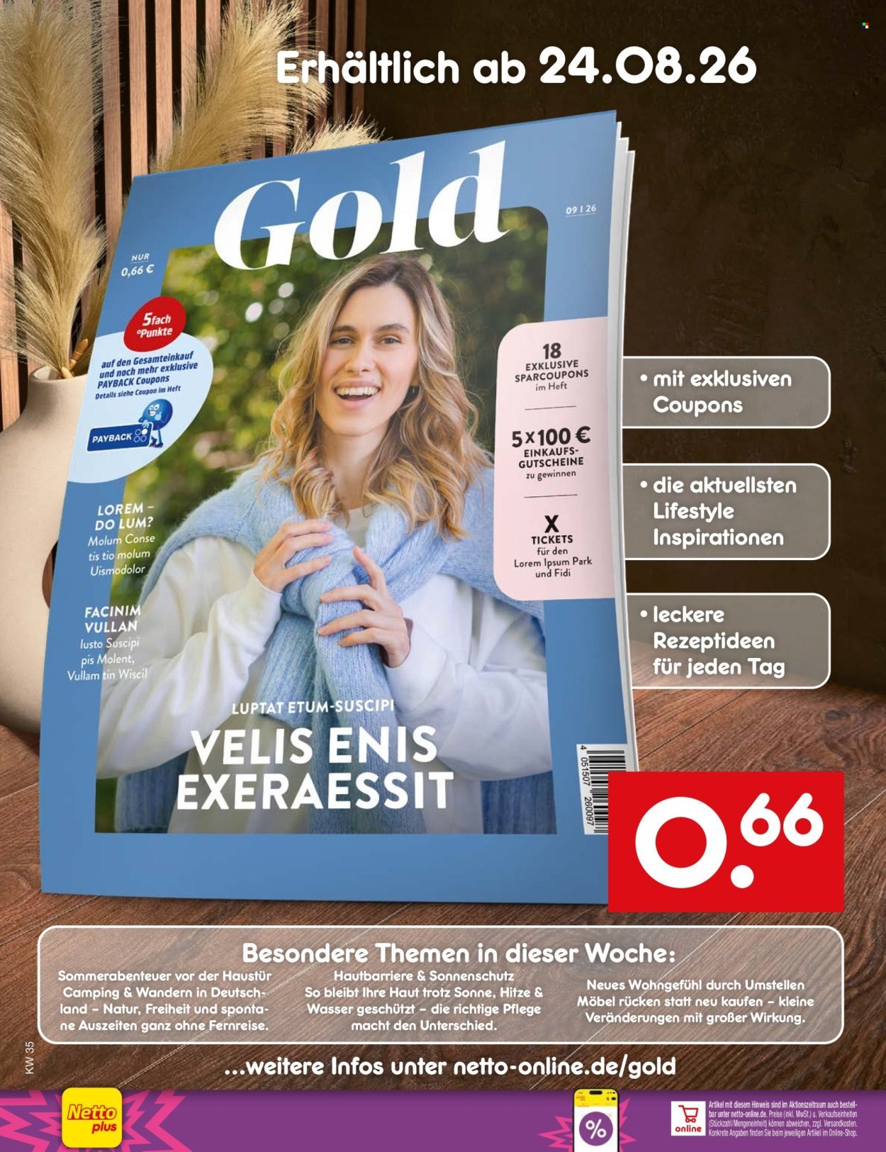 NETTO MARKEN-DISCOUNT Prospekt - Ab Montag 24.08.2026
