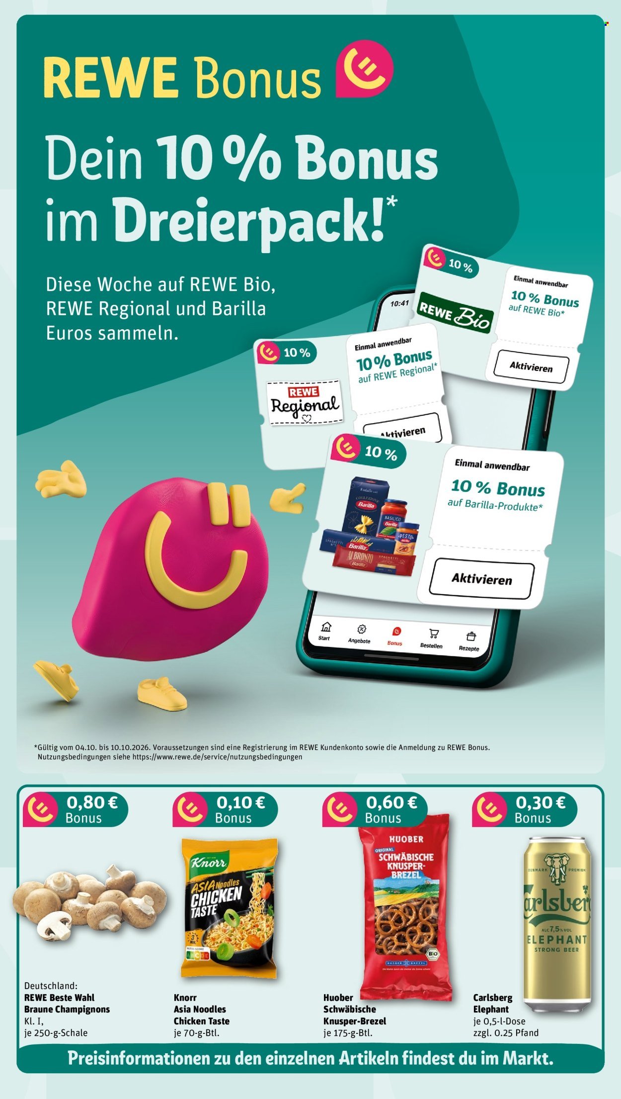 REWE Prospekt - Ab Montag 5.10.2026