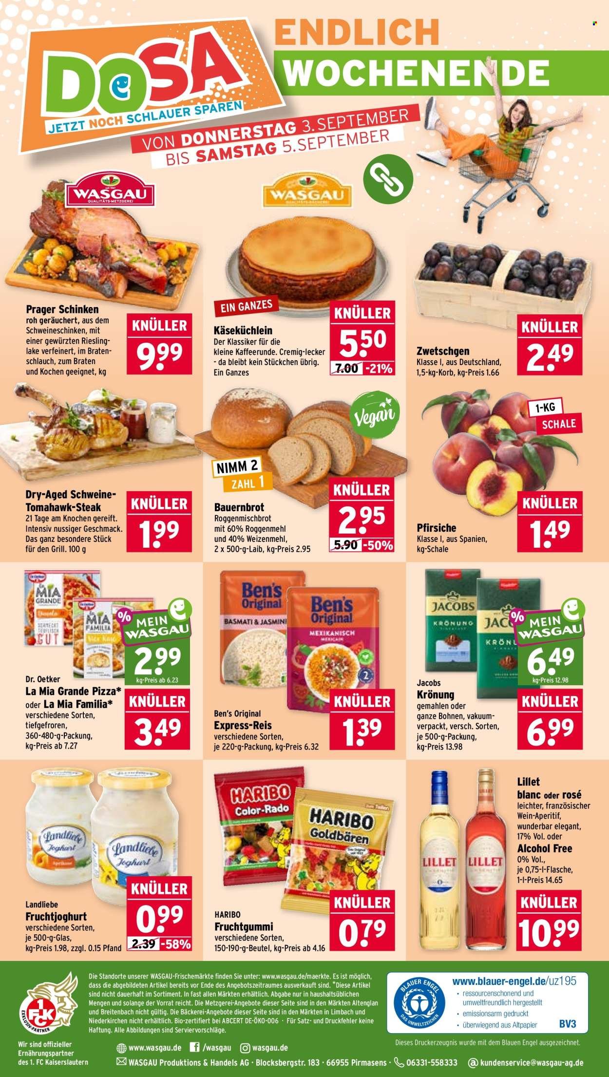 WASGAU Prospekt - Ab Montag 31.08.2026