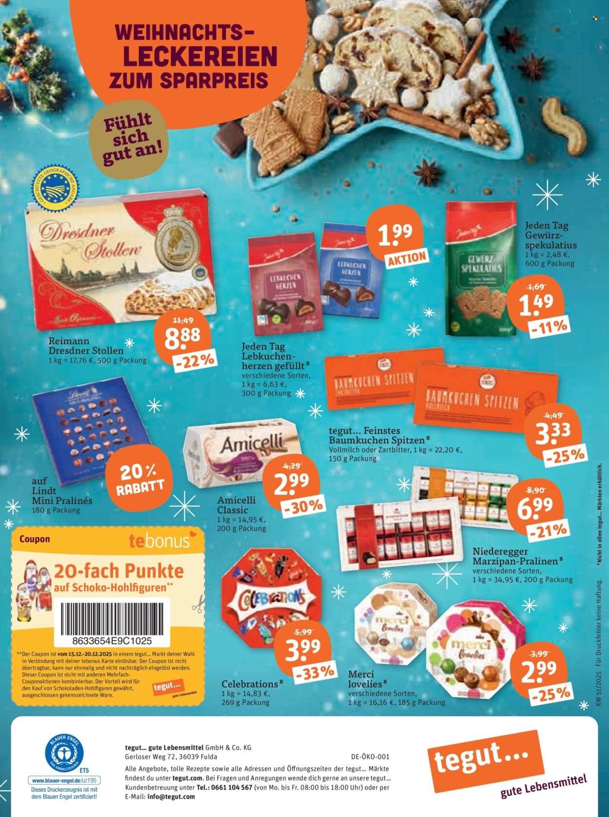 TEGUT... Prospekt - Ab Montag 15.12.2025