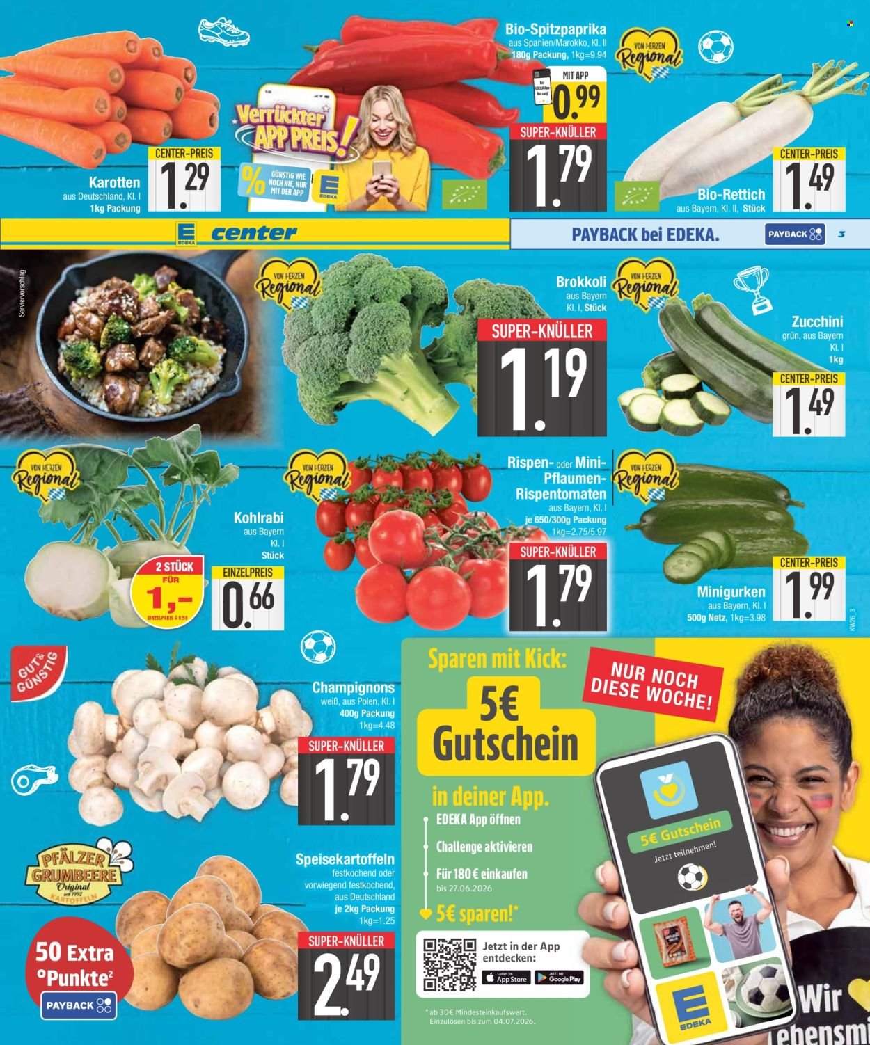 EDEKA Prospekt - Ab Montag 22.06.2026
