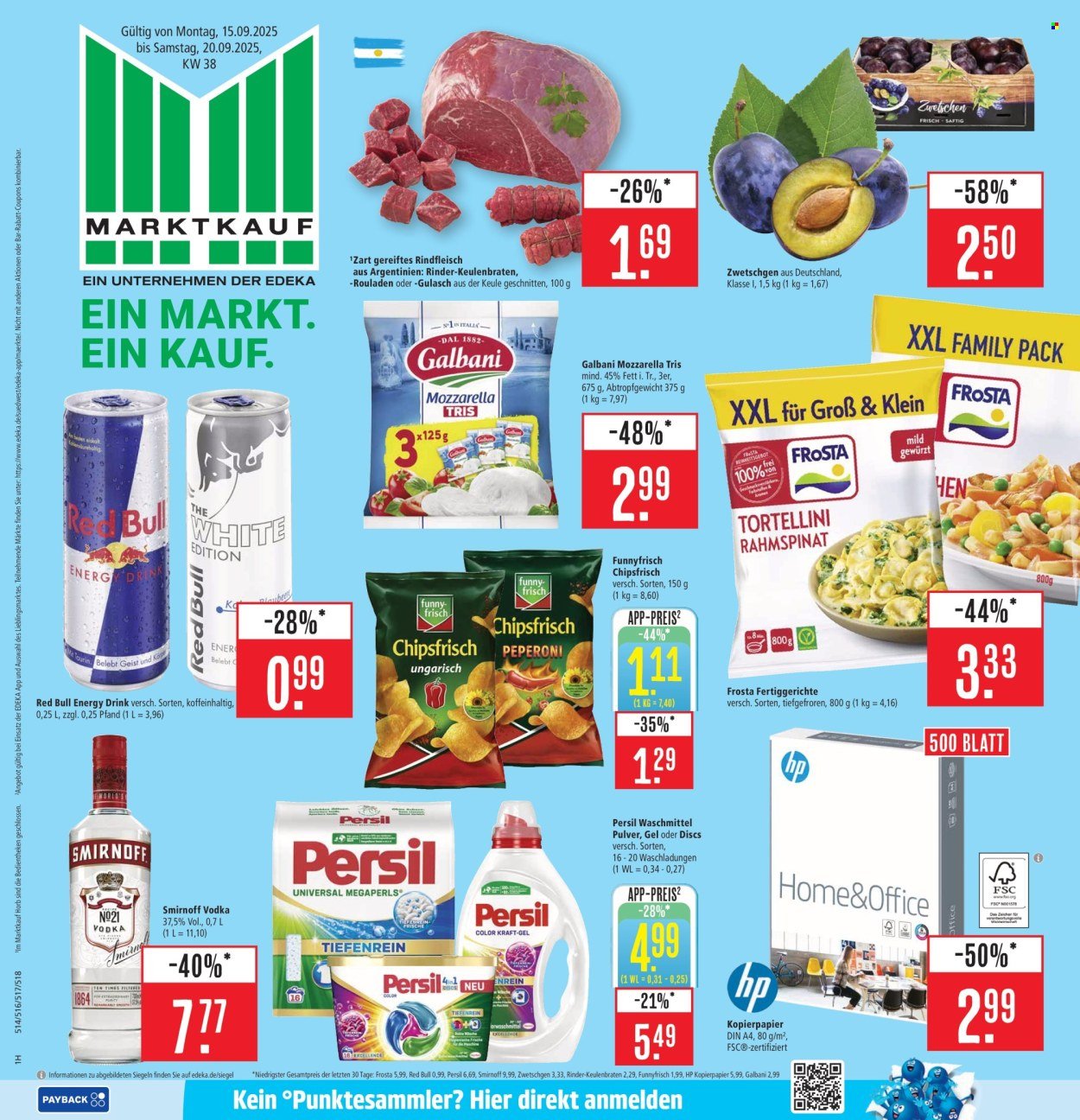 MARKTKAUF Prospekt - Ab Montag 15.09.2025 (2025-09-15 - 2025-09-20)