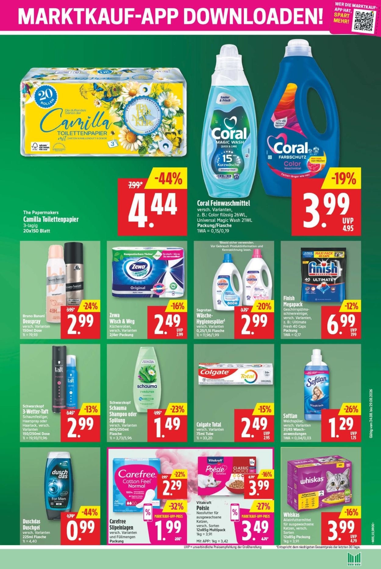 MARKTKAUF Prospekt - Ab Montag 24.08.2026