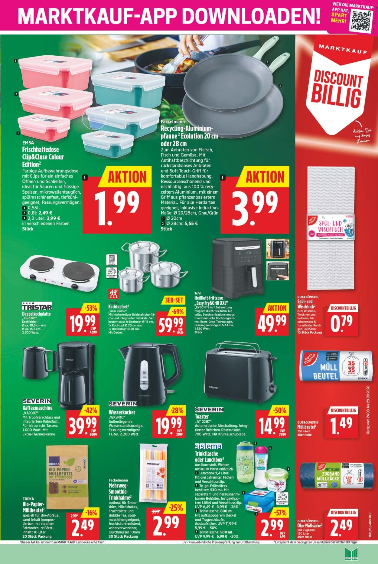 MARKTKAUF Prospekt - Ab Montag 24.08.2026