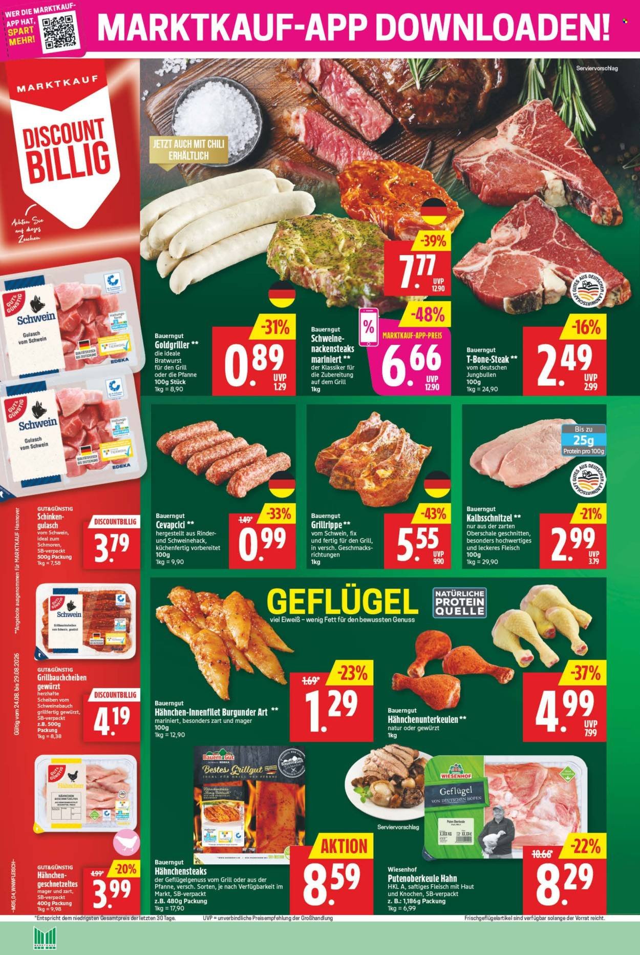 MARKTKAUF Prospekt - Ab Montag 24.08.2026