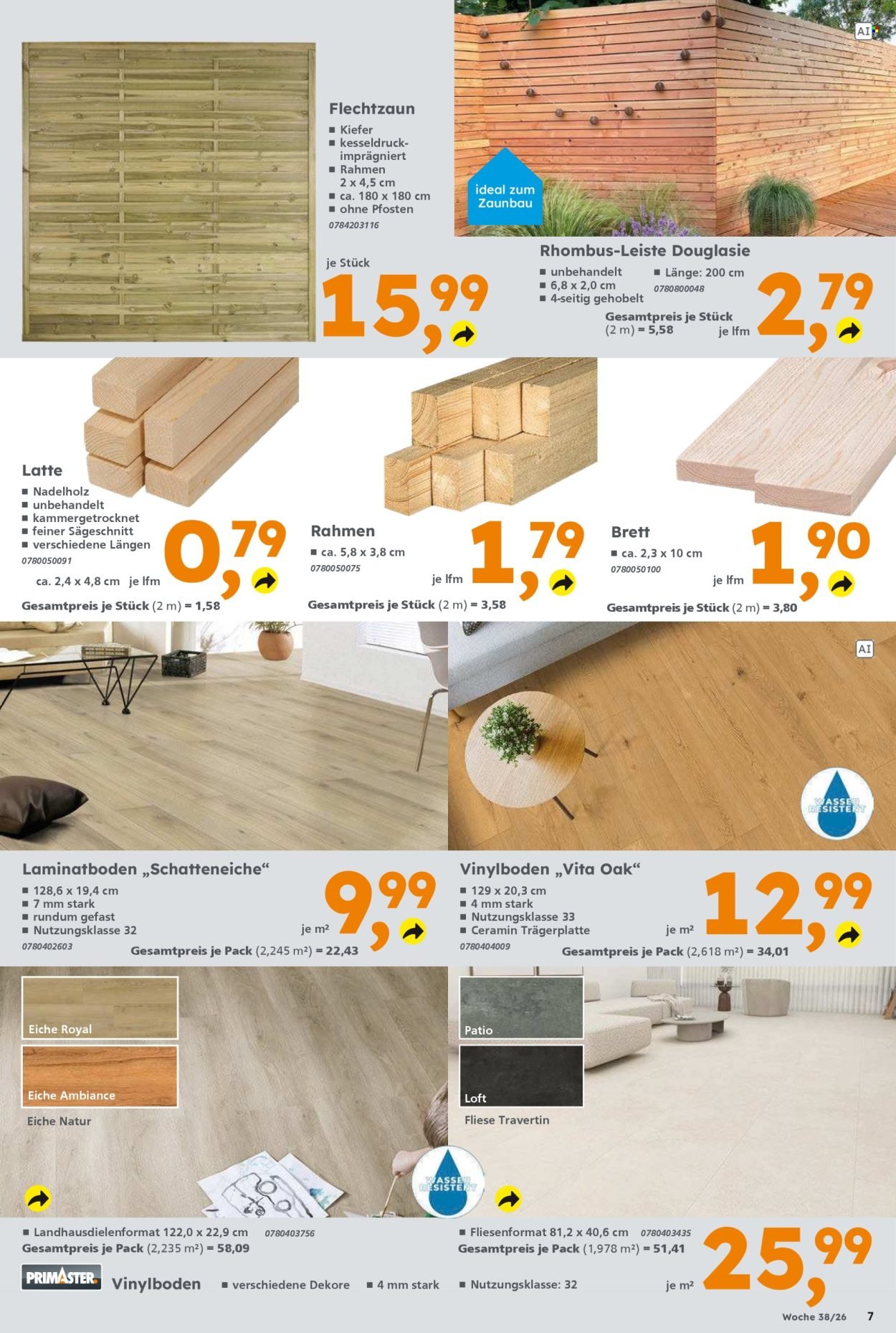 GLOBUS BAUMARKT Prospekt - Ab Montag 14.09.2026