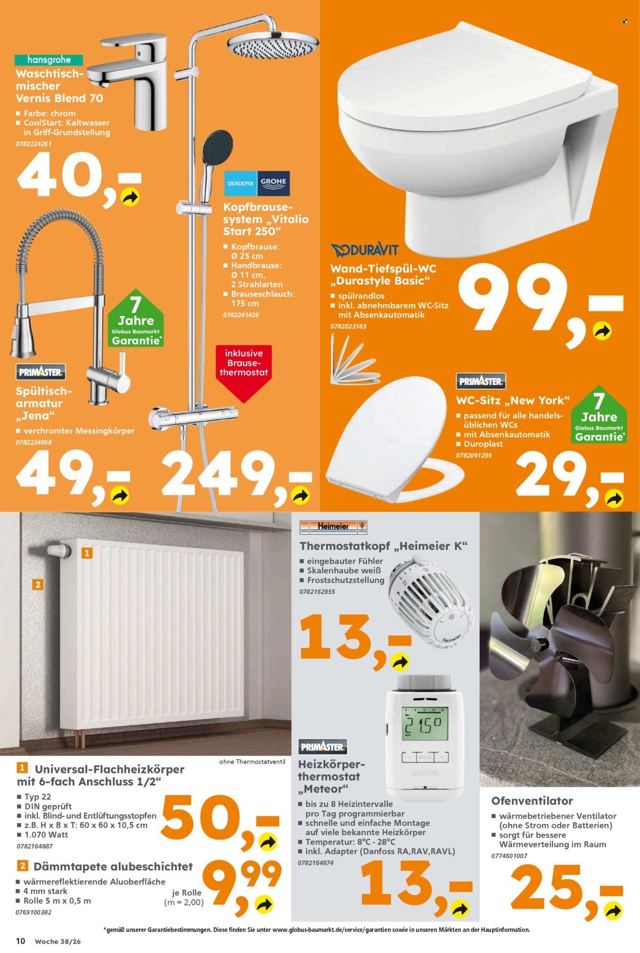 GLOBUS BAUMARKT Prospekt - Ab Montag 14.09.2026