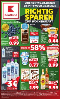 KAUFLAND Prospekt - Ab Montag 24.08.2026