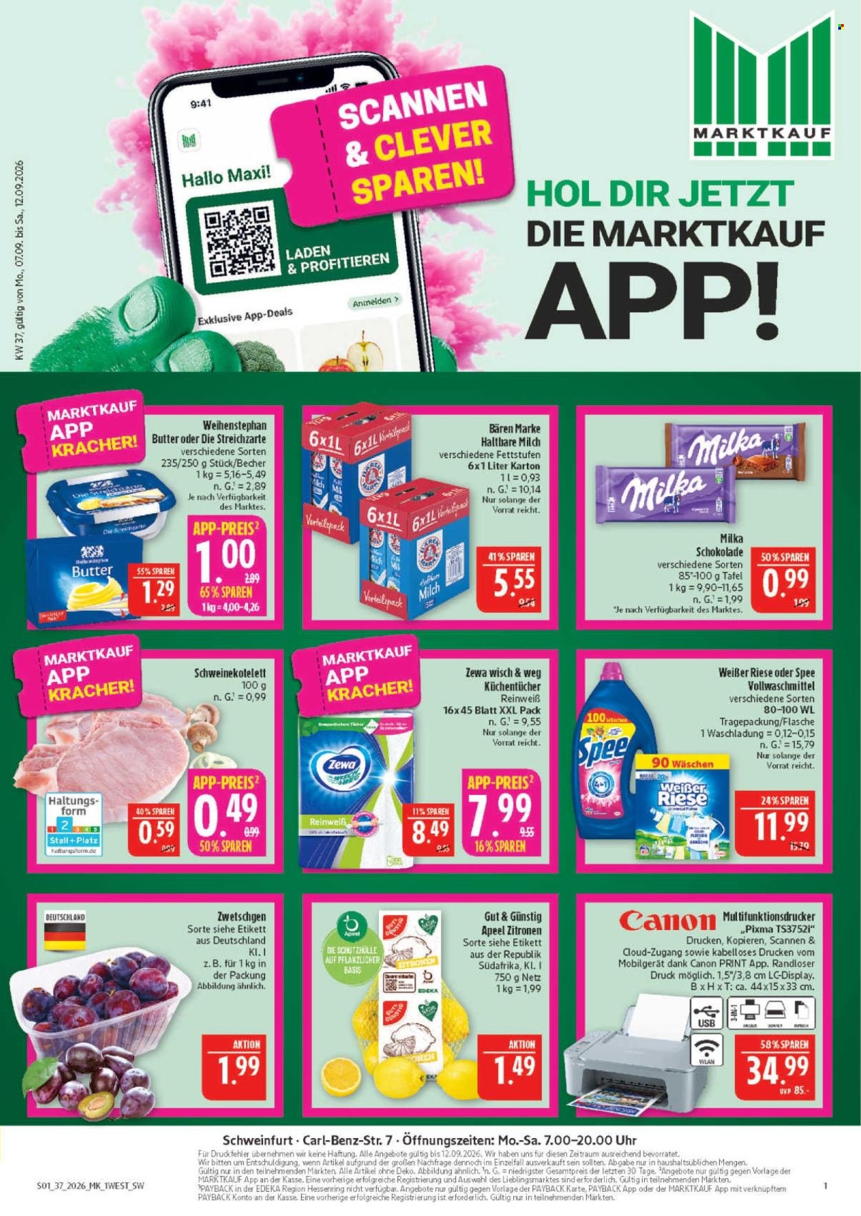 MARKTKAUF Prospekt - Ab Montag 7.09.2026