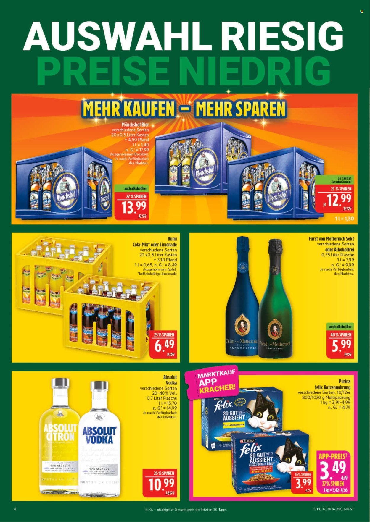 MARKTKAUF Prospekt - Ab Montag 7.09.2026