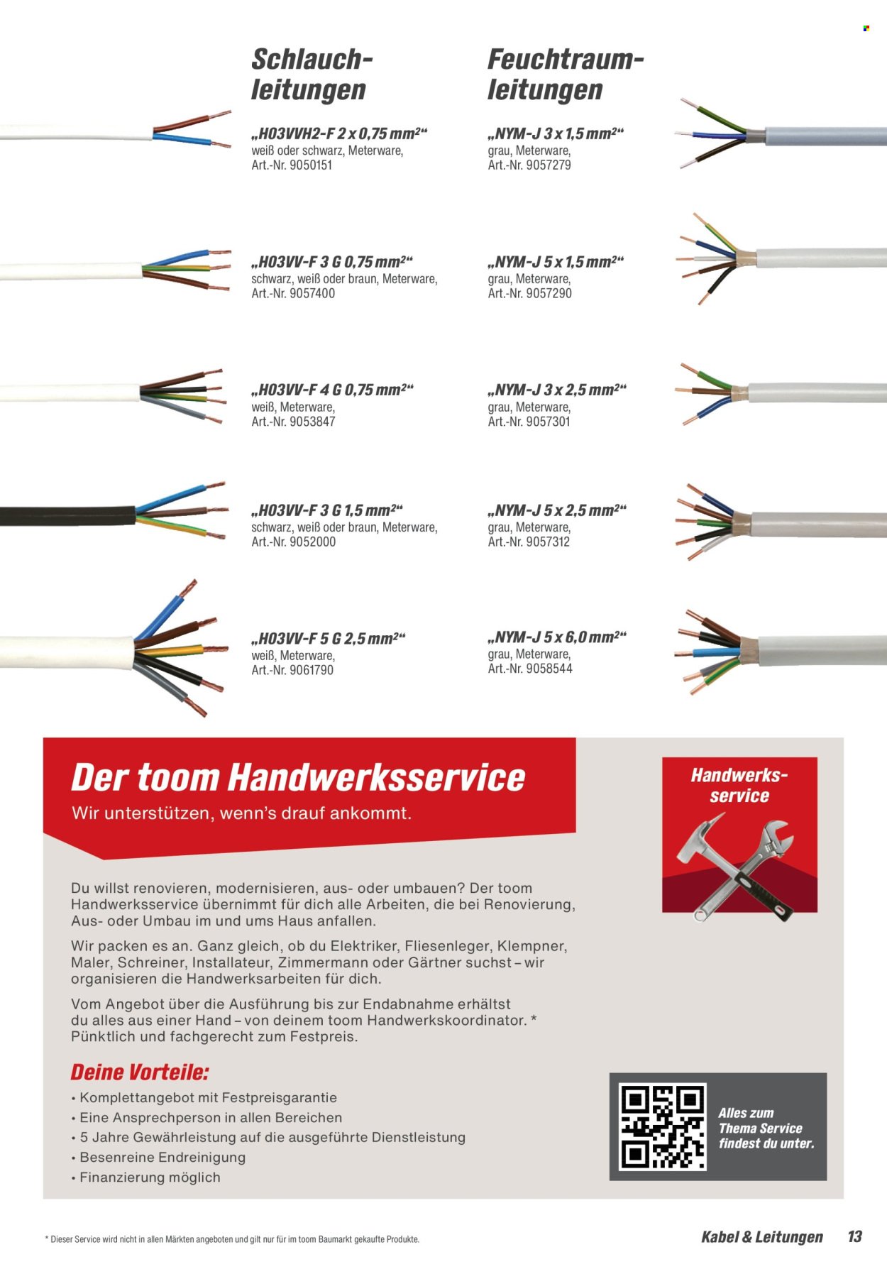 TOOM BAUMARKT Prospekt - Elektro-Installation