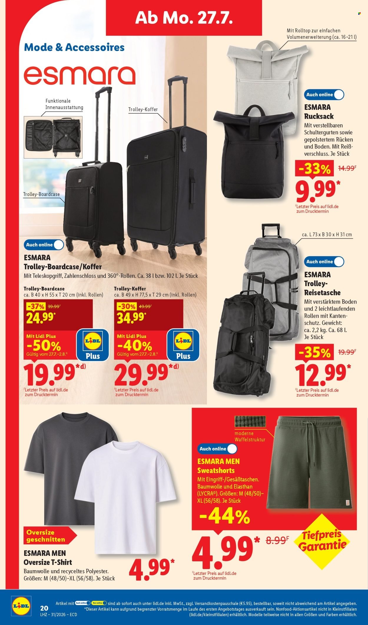 LIDL Prospekt - Ab Montag 27.07.2026