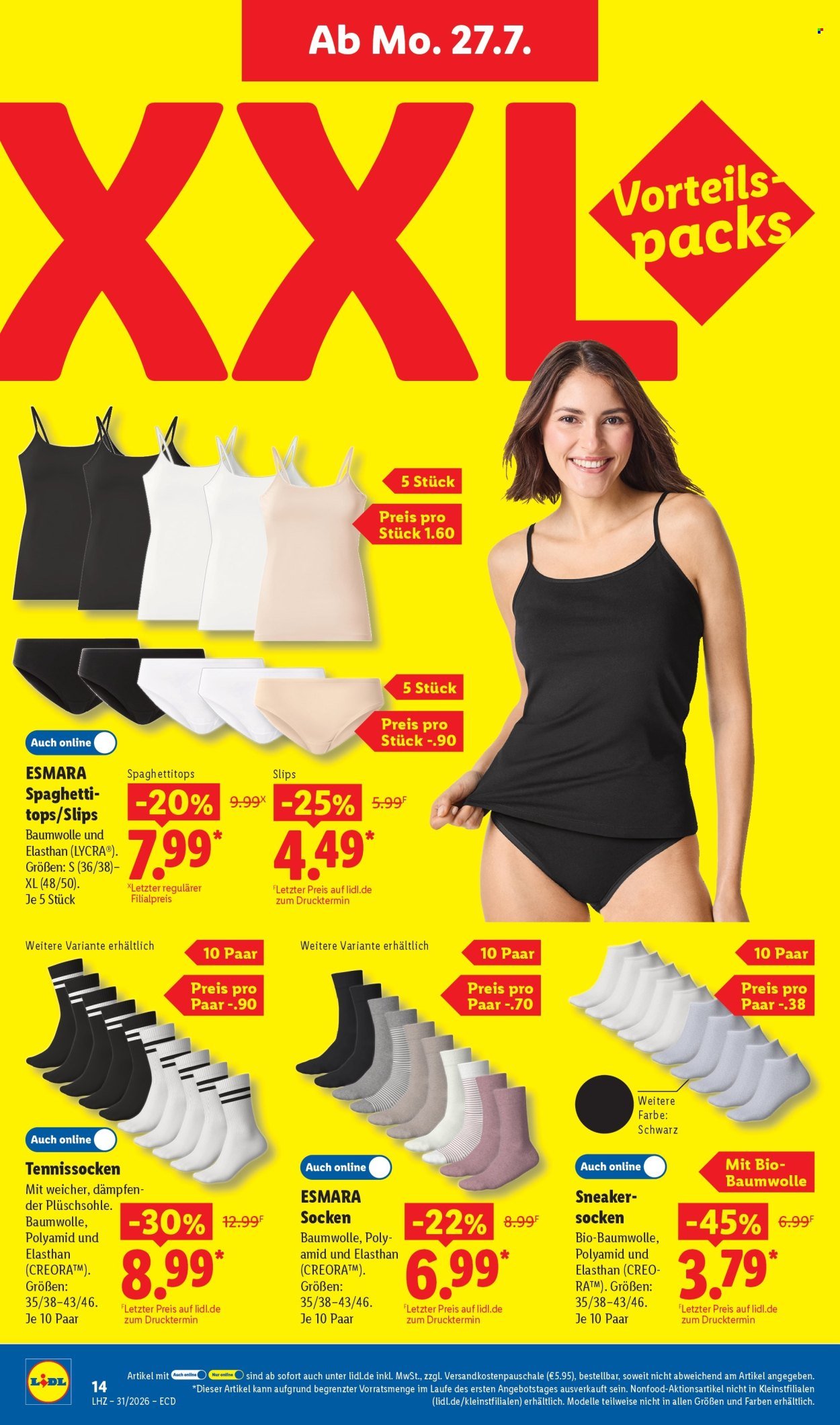 LIDL Prospekt - Ab Montag 27.07.2026
