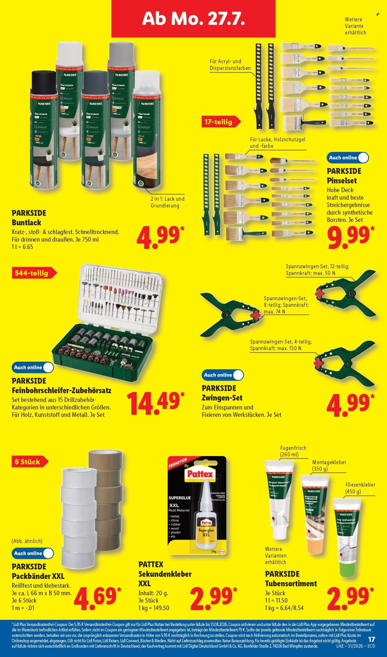 LIDL Prospekt - Ab Montag 27.07.2026
