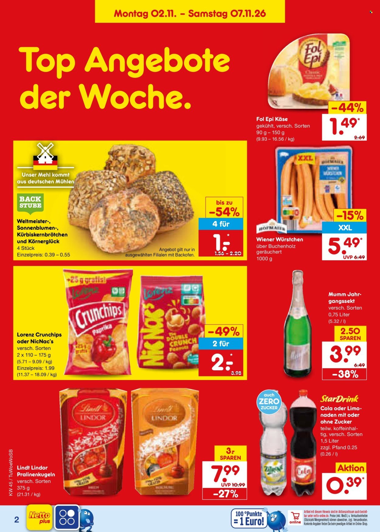 NETTO MARKEN-DISCOUNT Prospekt - Ab Montag 2.11.2026