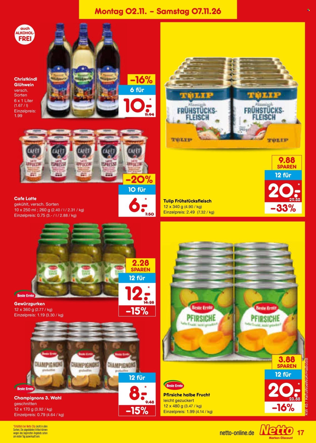 NETTO MARKEN-DISCOUNT Prospekt - Ab Montag 2.11.2026