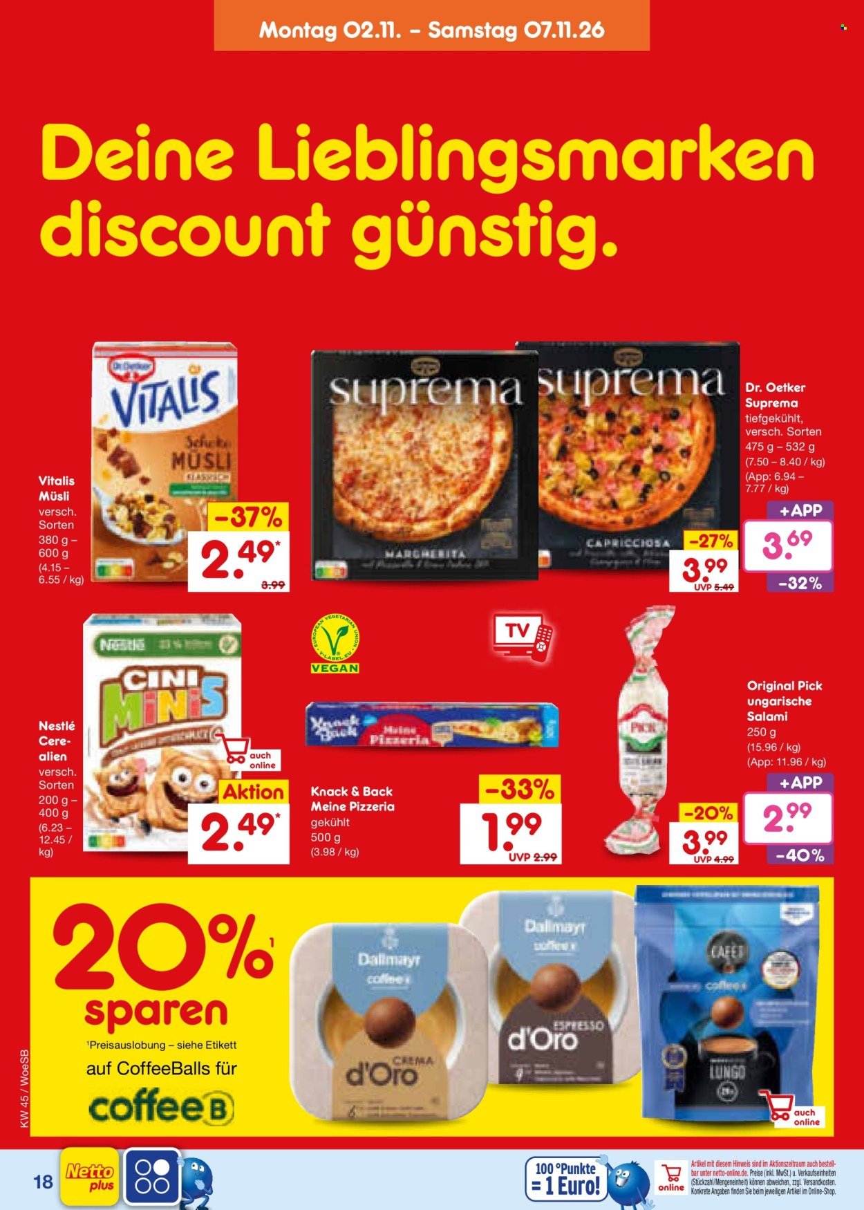 NETTO MARKEN-DISCOUNT Prospekt - Ab Montag 2.11.2026