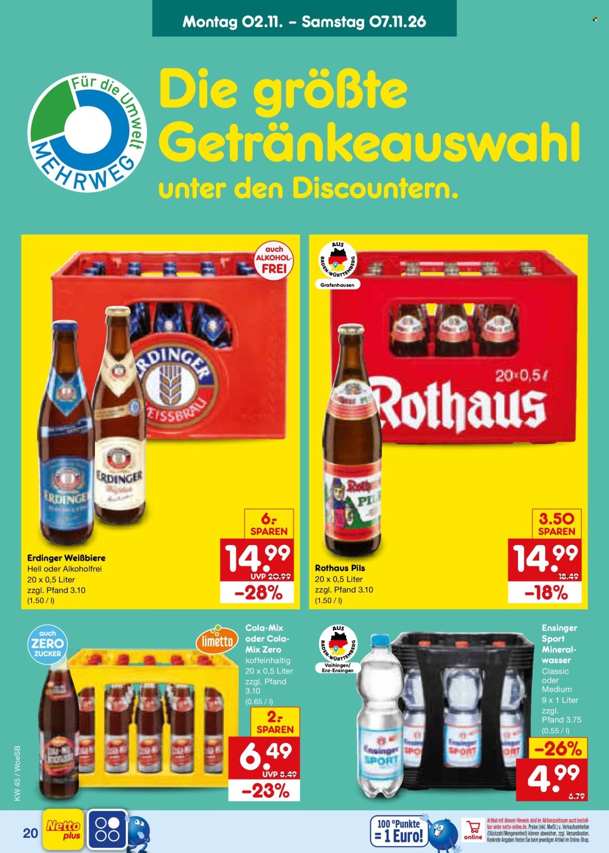 NETTO MARKEN-DISCOUNT Prospekt - Ab Montag 2.11.2026