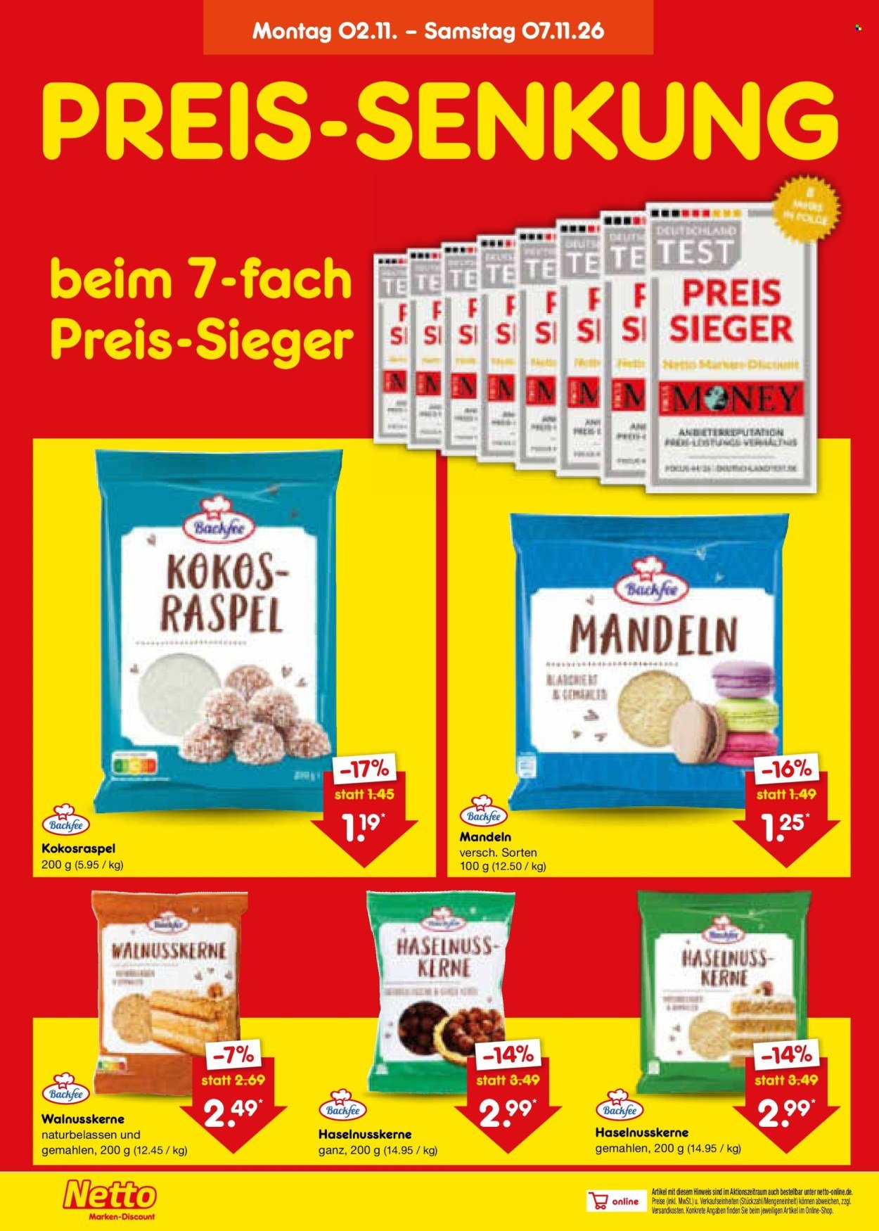 NETTO MARKEN-DISCOUNT Prospekt - Ab Montag 2.11.2026