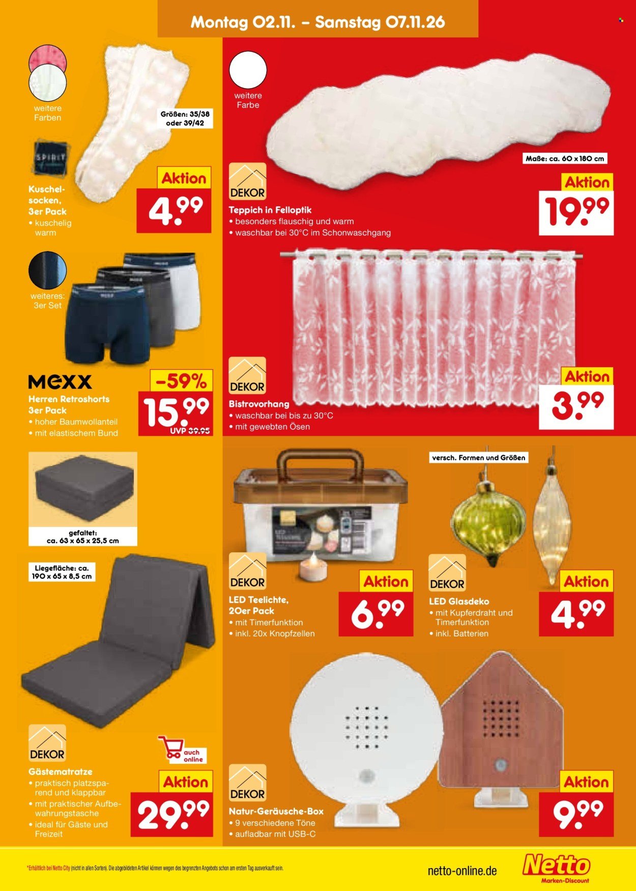 NETTO MARKEN-DISCOUNT Prospekt - Ab Montag 2.11.2026