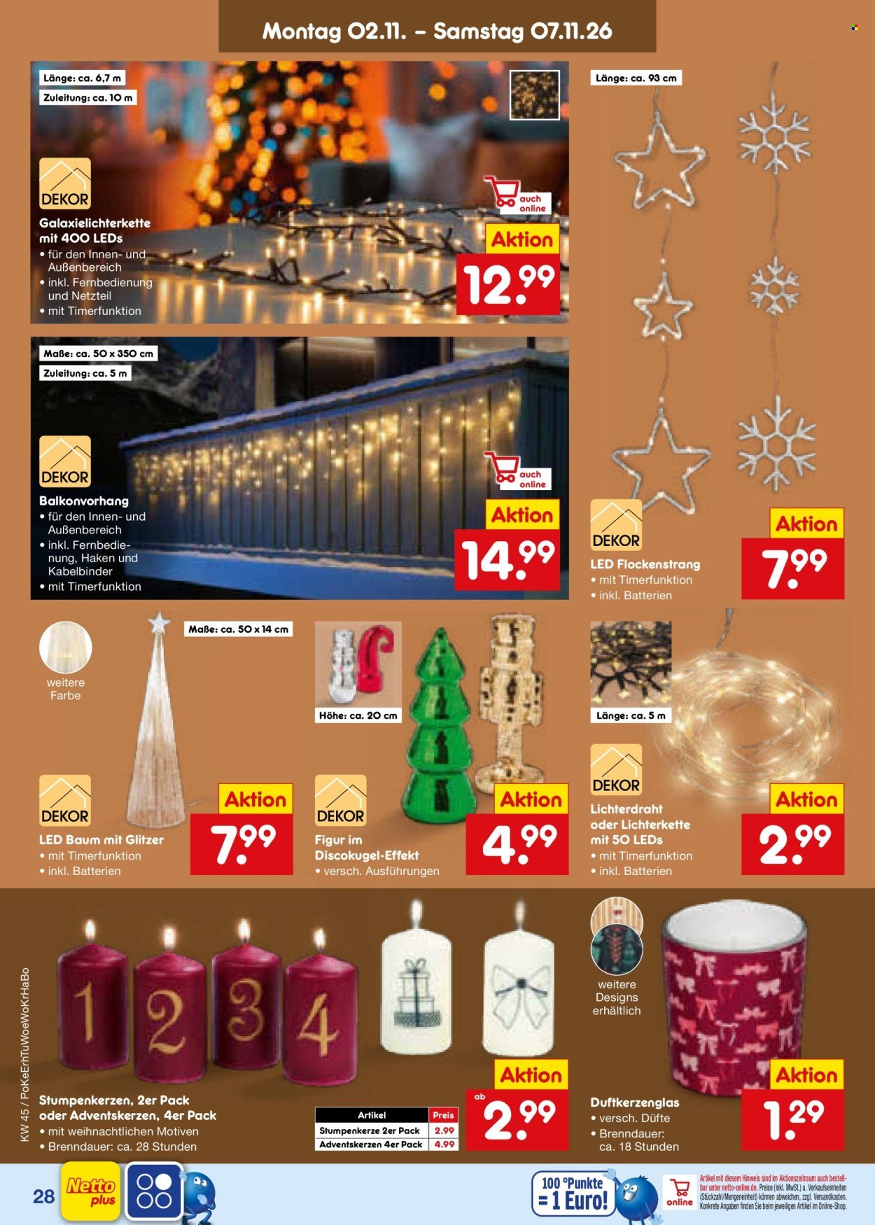 NETTO MARKEN-DISCOUNT Prospekt - Ab Montag 2.11.2026