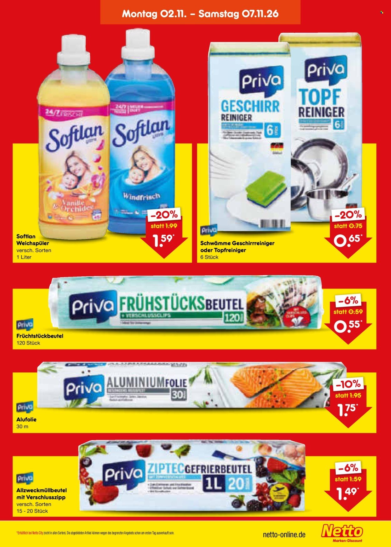 NETTO MARKEN-DISCOUNT Prospekt - Ab Montag 2.11.2026